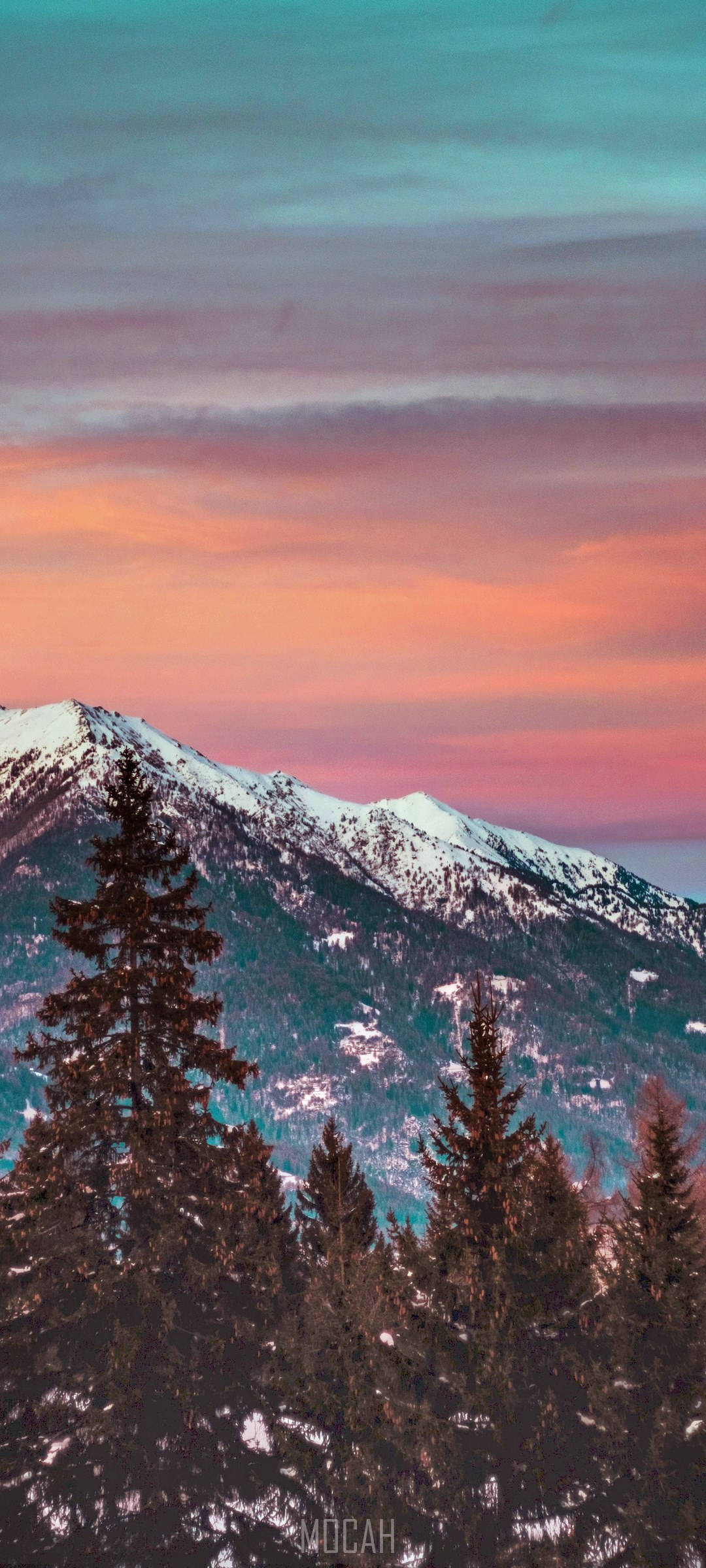 Vivo V20 Alpler Arka Planı Duvar Kağıdı