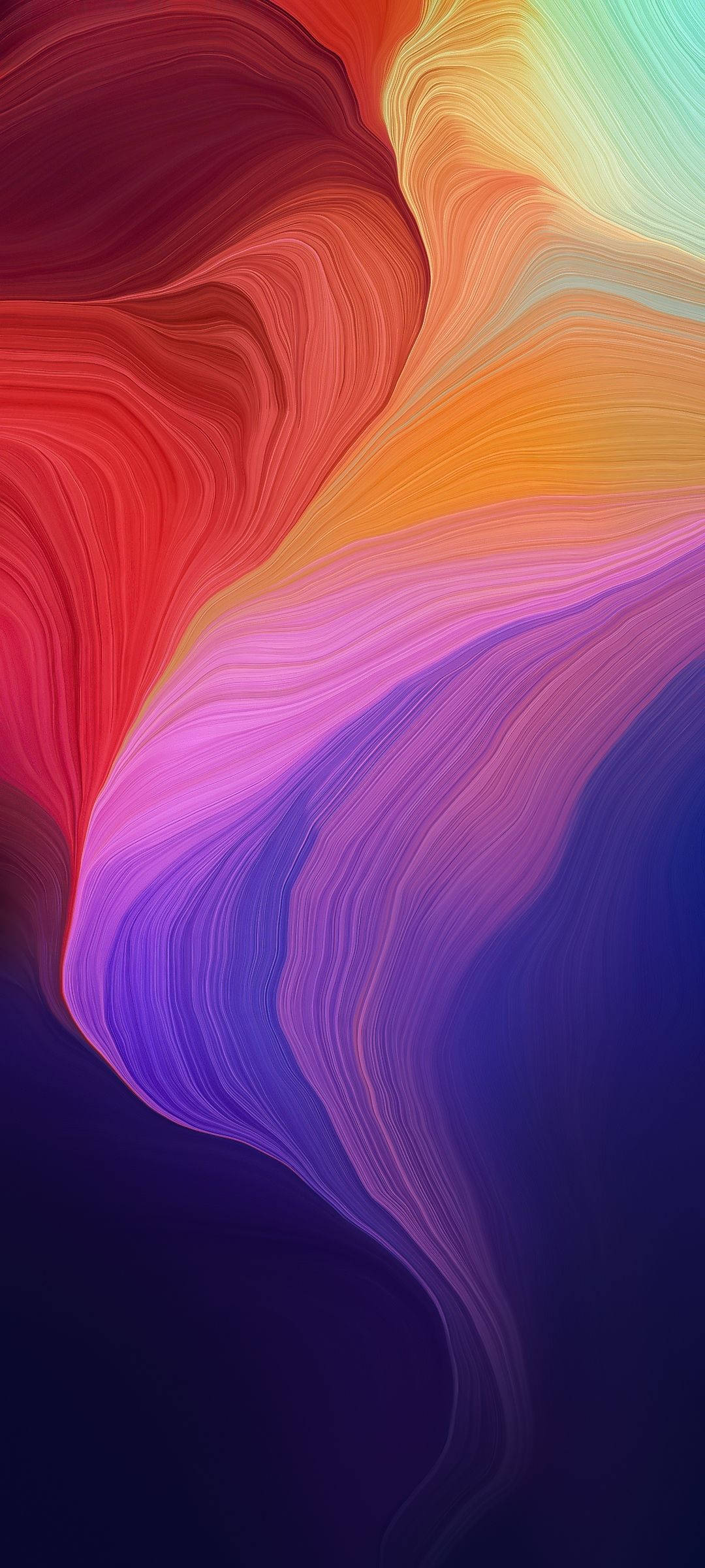 Vivo V20 Karışık Pigmentler Duvar Kağıdı