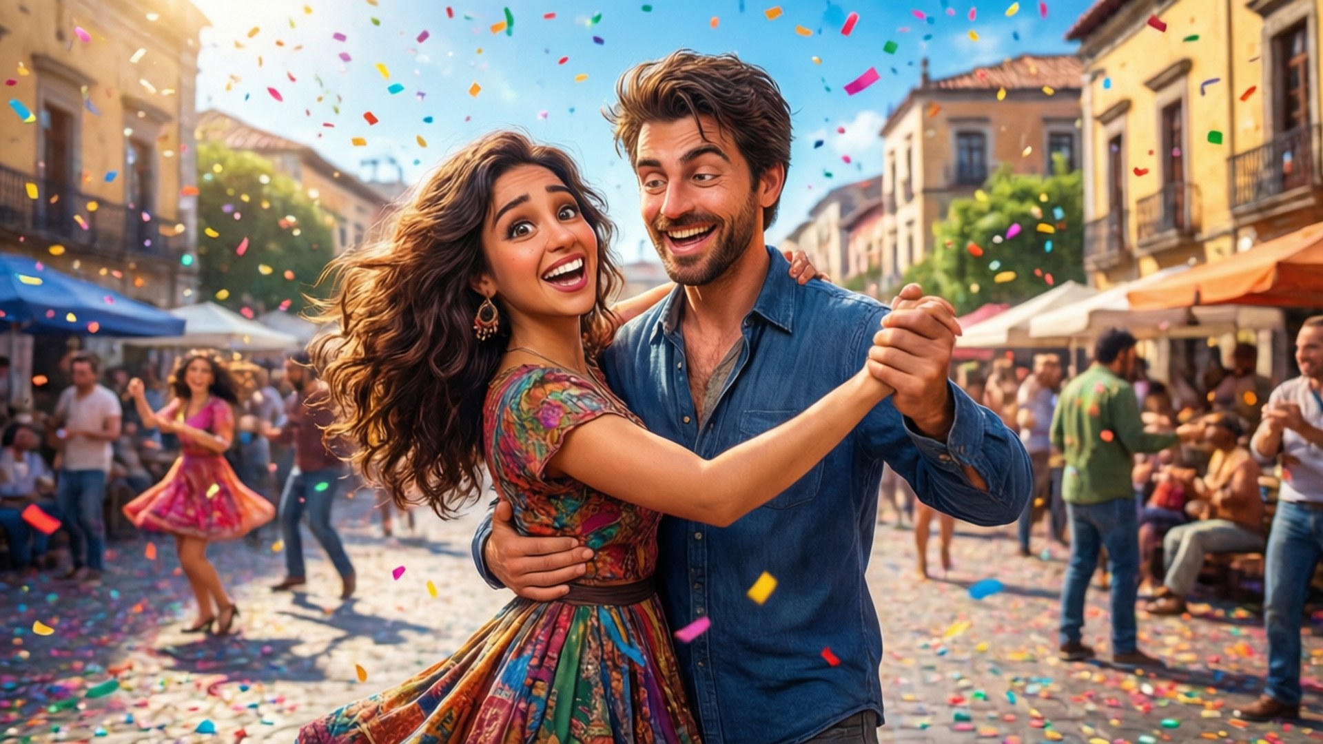 Vivo ve Gabi Dansı Duvar Kağıdı