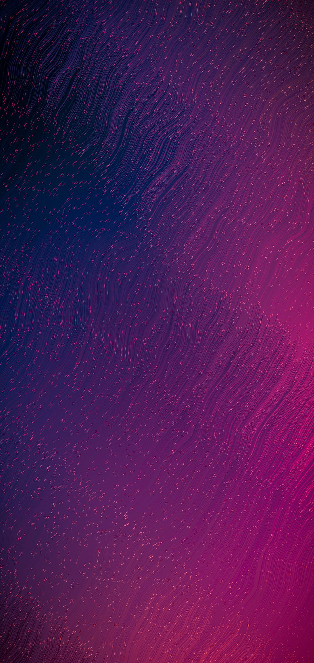 Vivo Y11 Pembe Işık İpleri Duvar Kağıdı