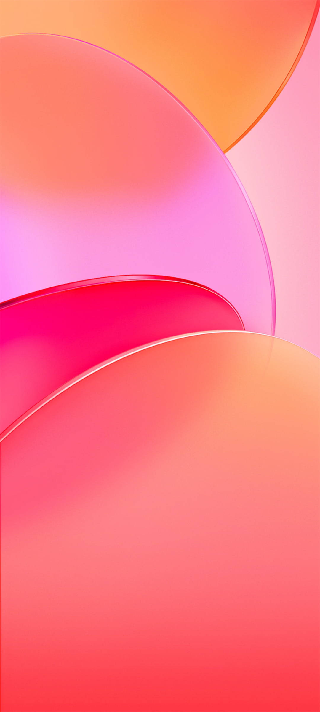 Vivo Y20 Canlı Pembe Estetiği Duvar Kağıdı