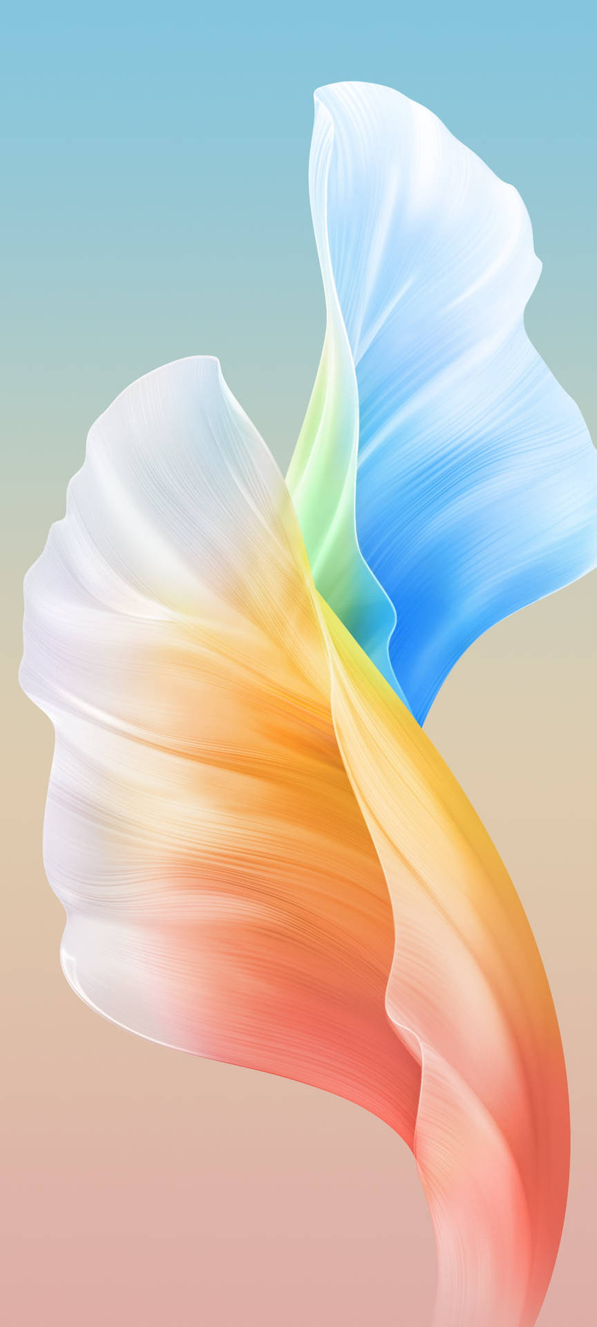 Vivo Y20 Gradyan Soyut Sanat — Pastel estetik GIF Duvar Kağıdı