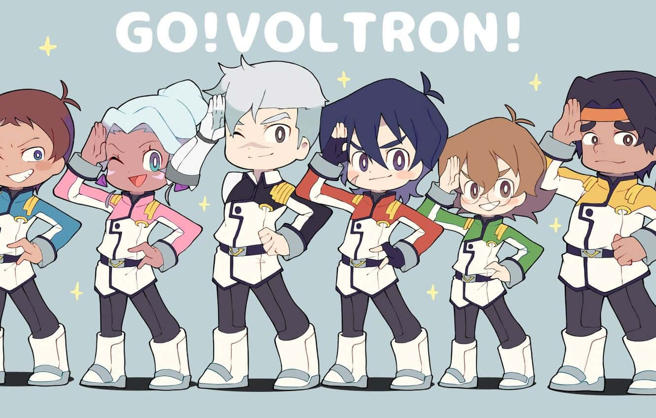 Voltron Anime Sevimli Dijital Sanat Duvar Kağıdı