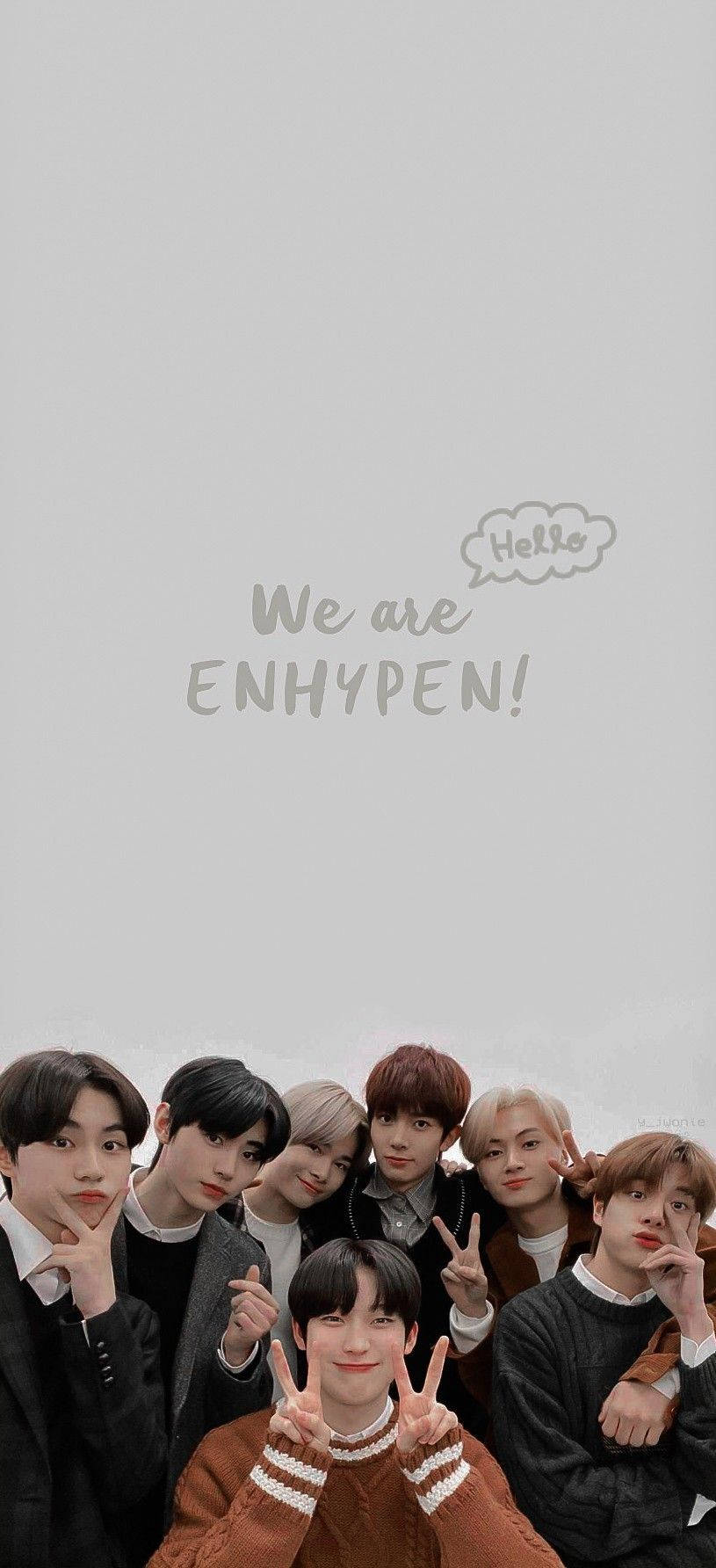We Are Enhypen Estetik Duvar Kağıdı