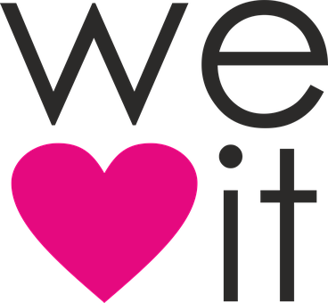 We Heart It Logosu Duvar Kağıdı