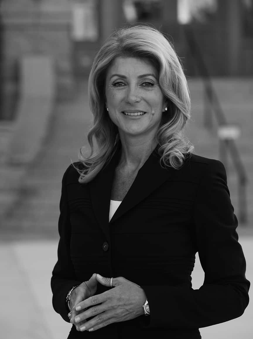 Wendy Davis Siyah Beyaz Görseli Duvar Kağıdı