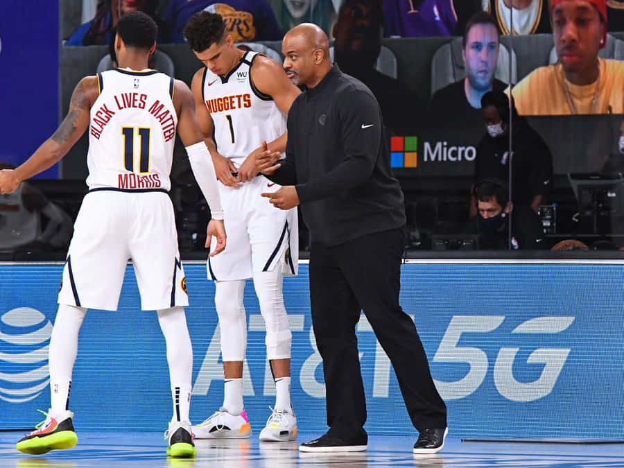Wes Unseld Basketbol Koçu Kenar Çizgisi Duvar Kağıdı