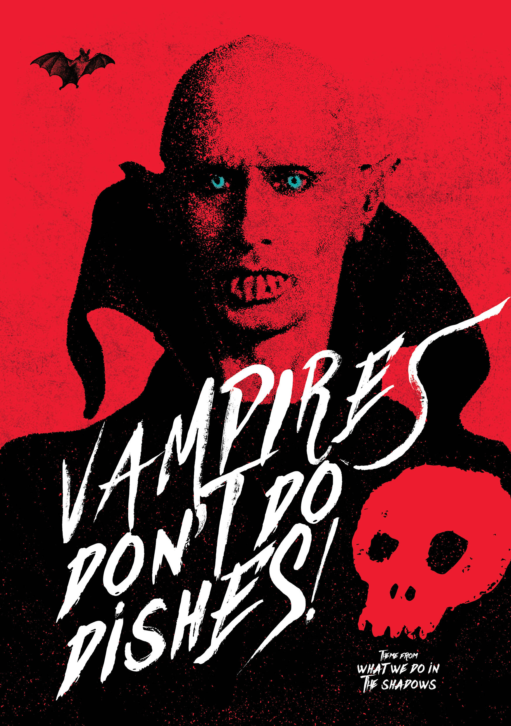 "What We Do In The Shadows" Dizisinin İlgi Çekici Posteri Duvar Kağıdı