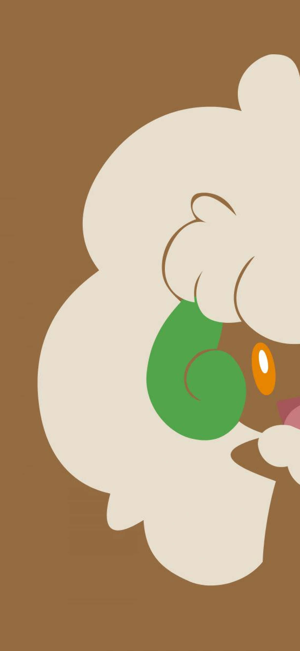 Whimsicott Telefon Basit Kahverengi Estetik Duvar Kağıdı