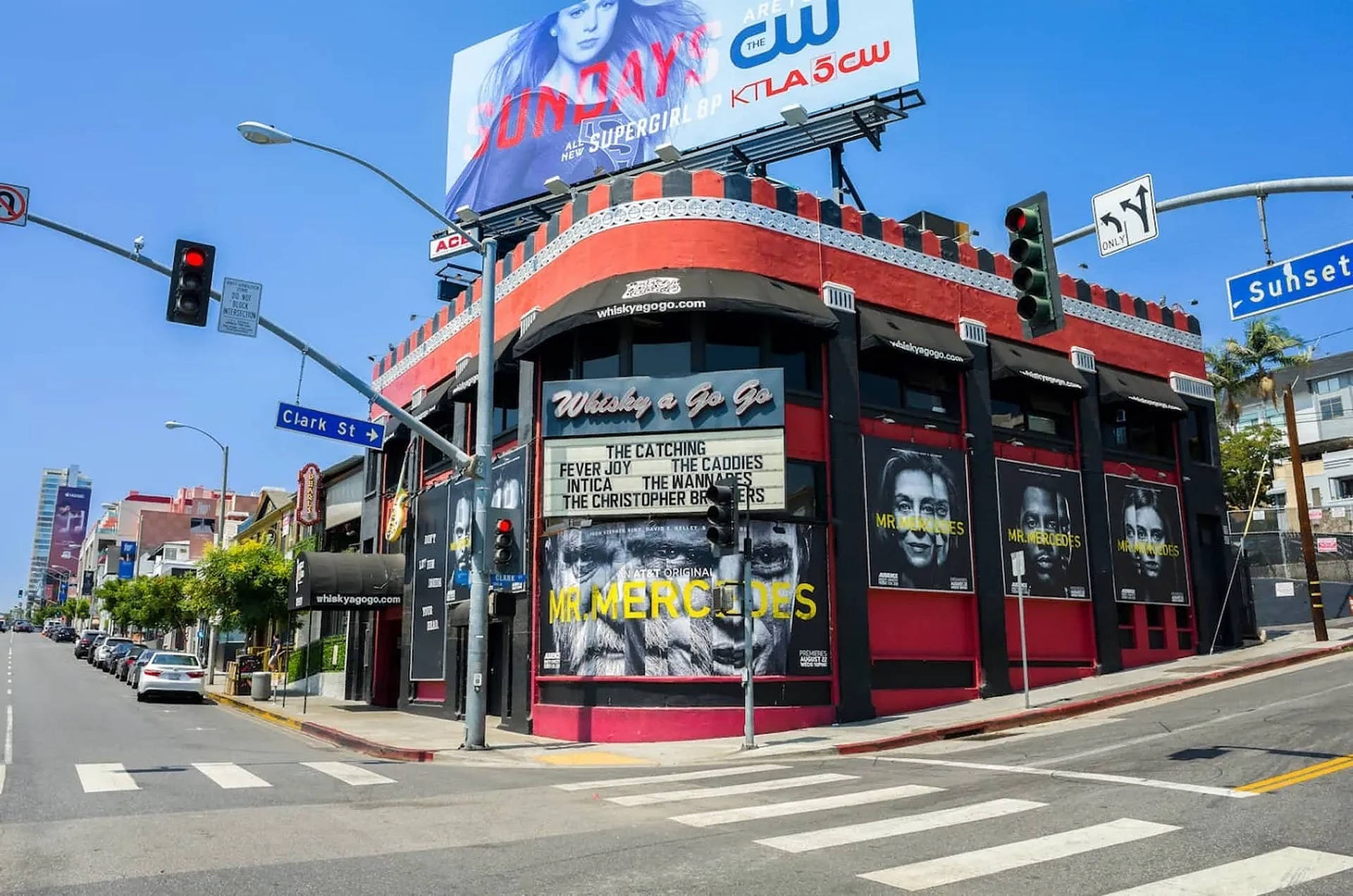 Whisky A Go Go Sunset Bulvarı Duvar Kağıdı