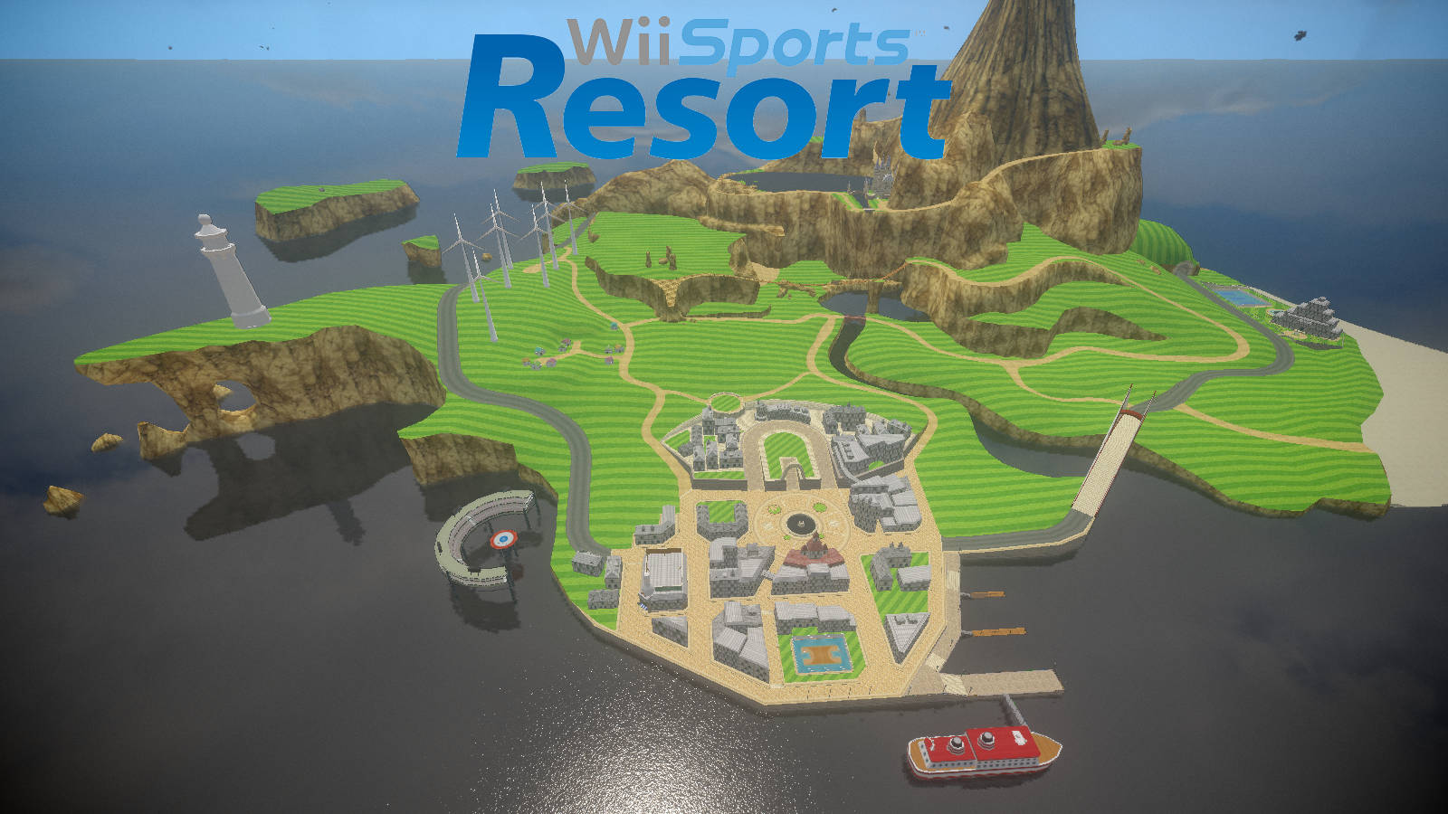 Wii Sports Resort Wuhu Adası Duvar Kağıdı
