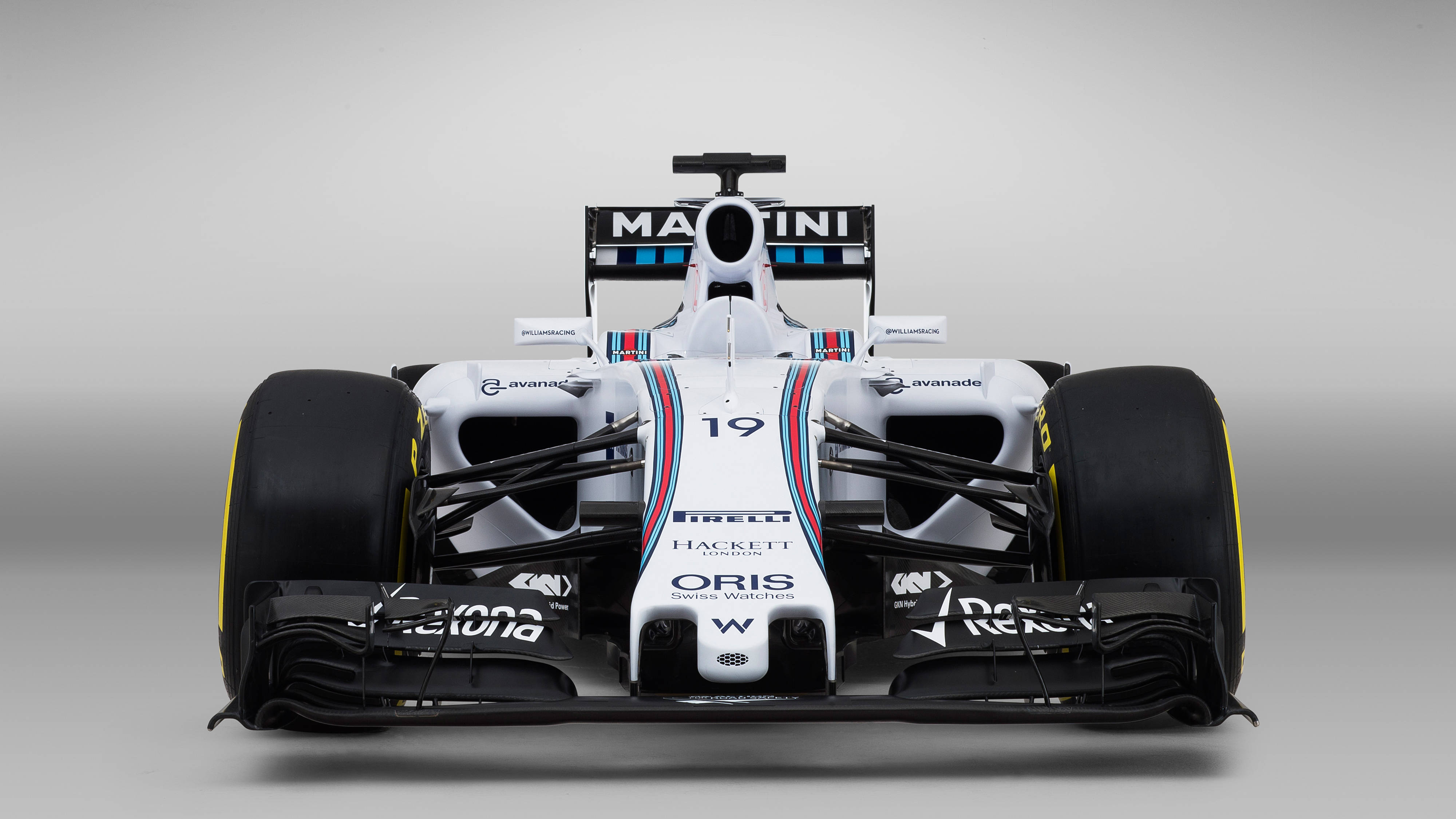 Williams Yarış Arabasının Önden Görünümü Duvar Kağıdı