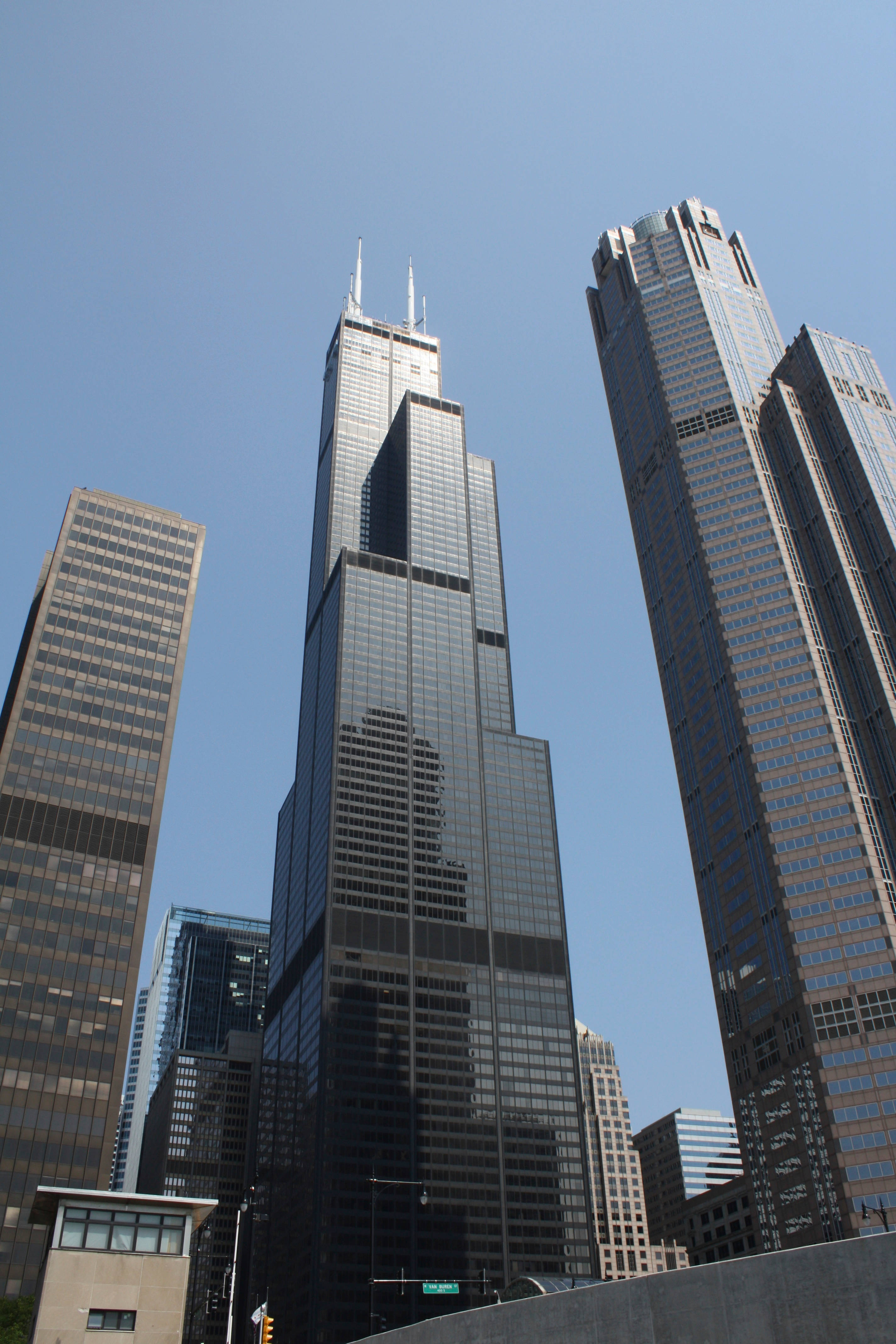Willis Tower 108 Katlı Gökdelen Chicago Duvar Kağıdı