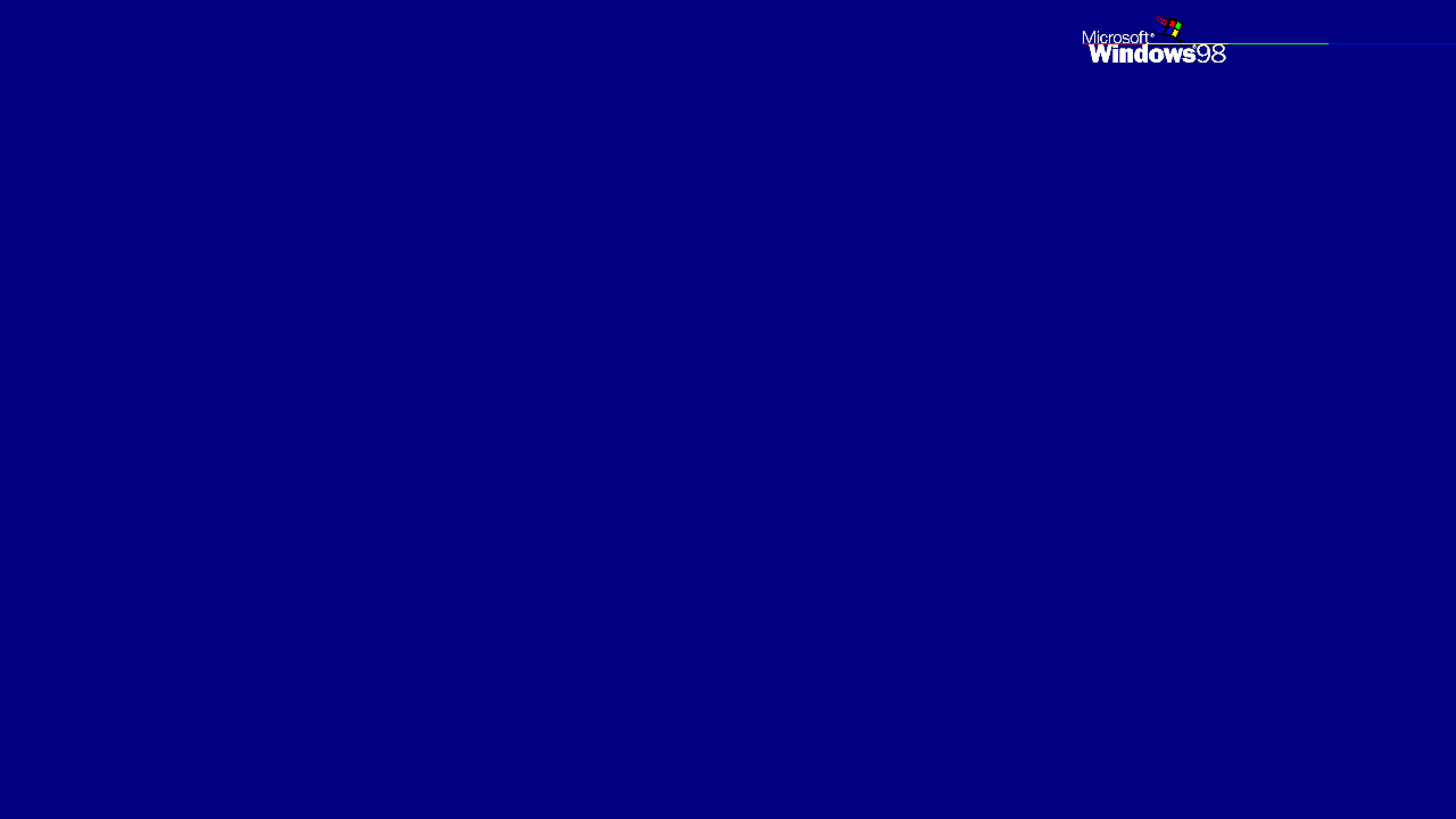 Windows 98 - Neredeyse 20 Yıllık Bir Microsoft İşletim Sistemi Duvar Kağıdı