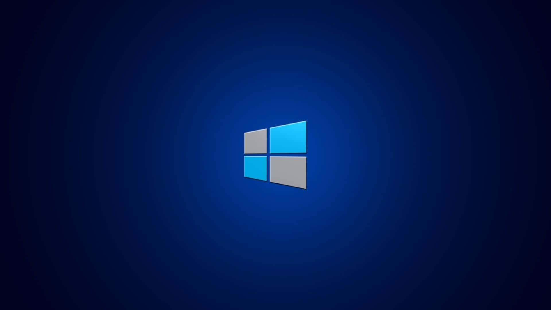 Windows logosu koyu bir arka planda Duvar Kağıdı