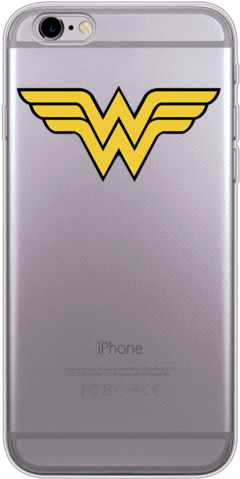 Wonder Woman Logolu Telefon Kılıfı Duvar Kağıdı