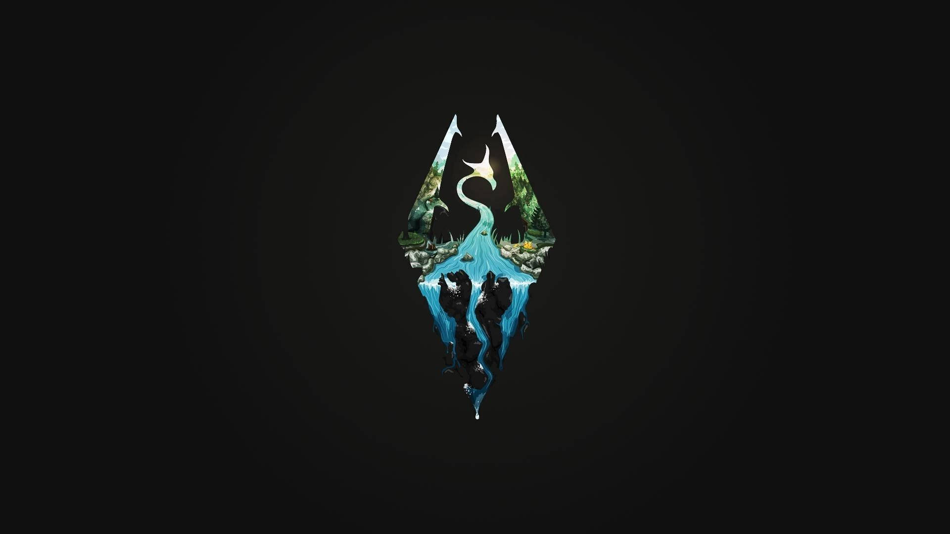 Wyvern Oyun Logosu duvar kağıdı