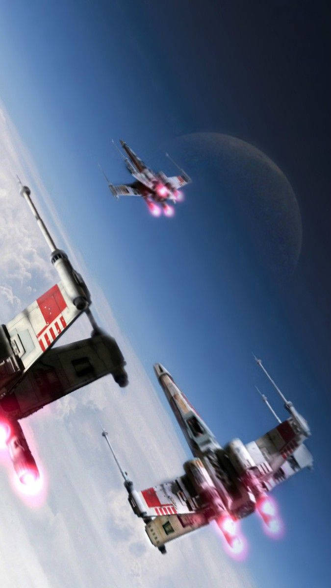 X-Wings Star Wars Cep Telefonu Duvar Kağıdı