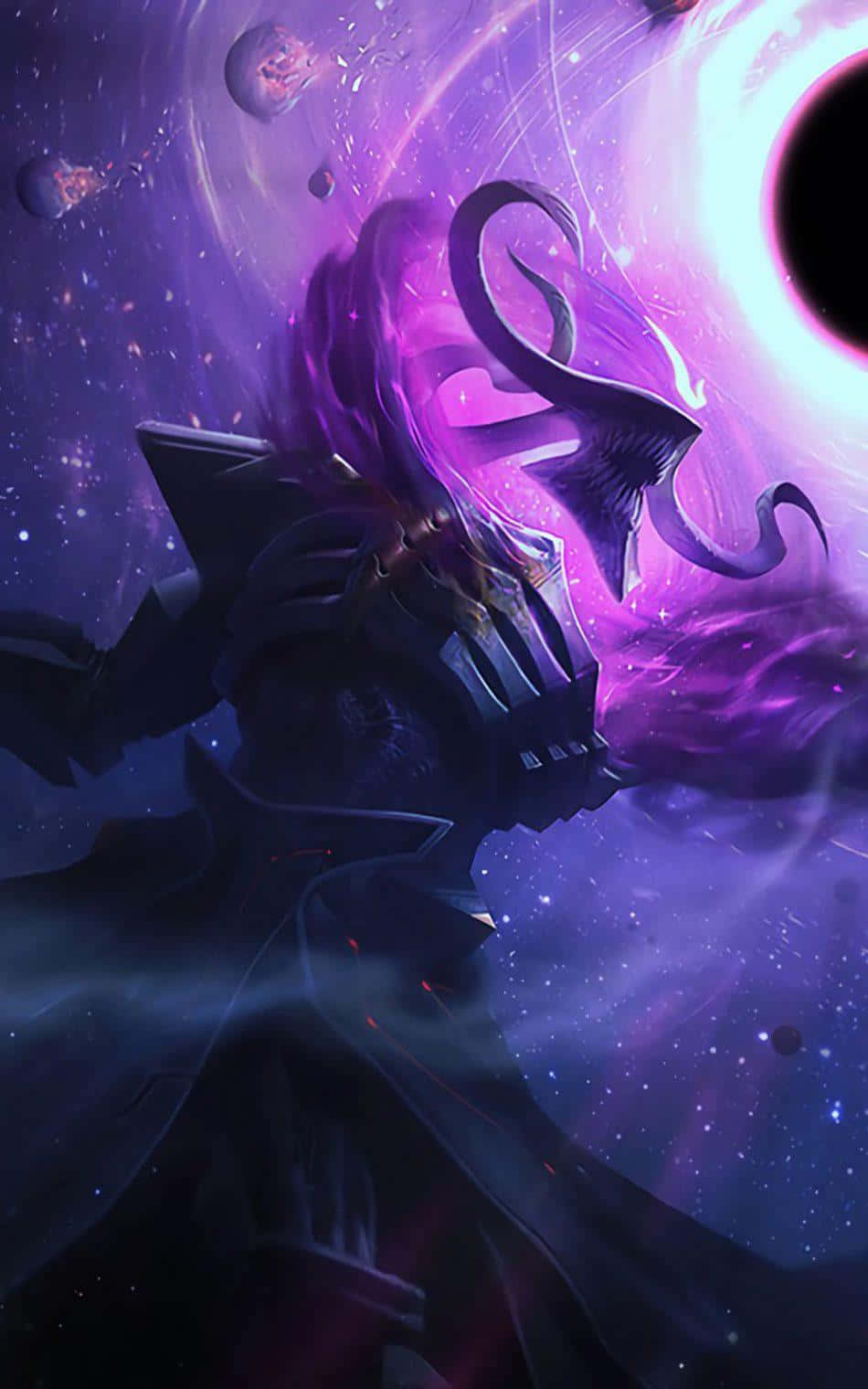 Xerath Dark Star Portresi Pixel 3 League Of Legends Ana Ekran Arkaplanı Duvar Kağıdı