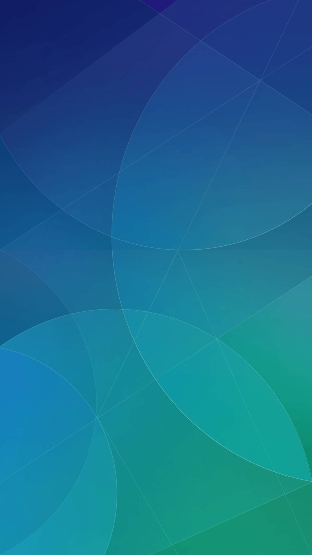 Xiaomi Mavi Daireler Duvar Kağıdı