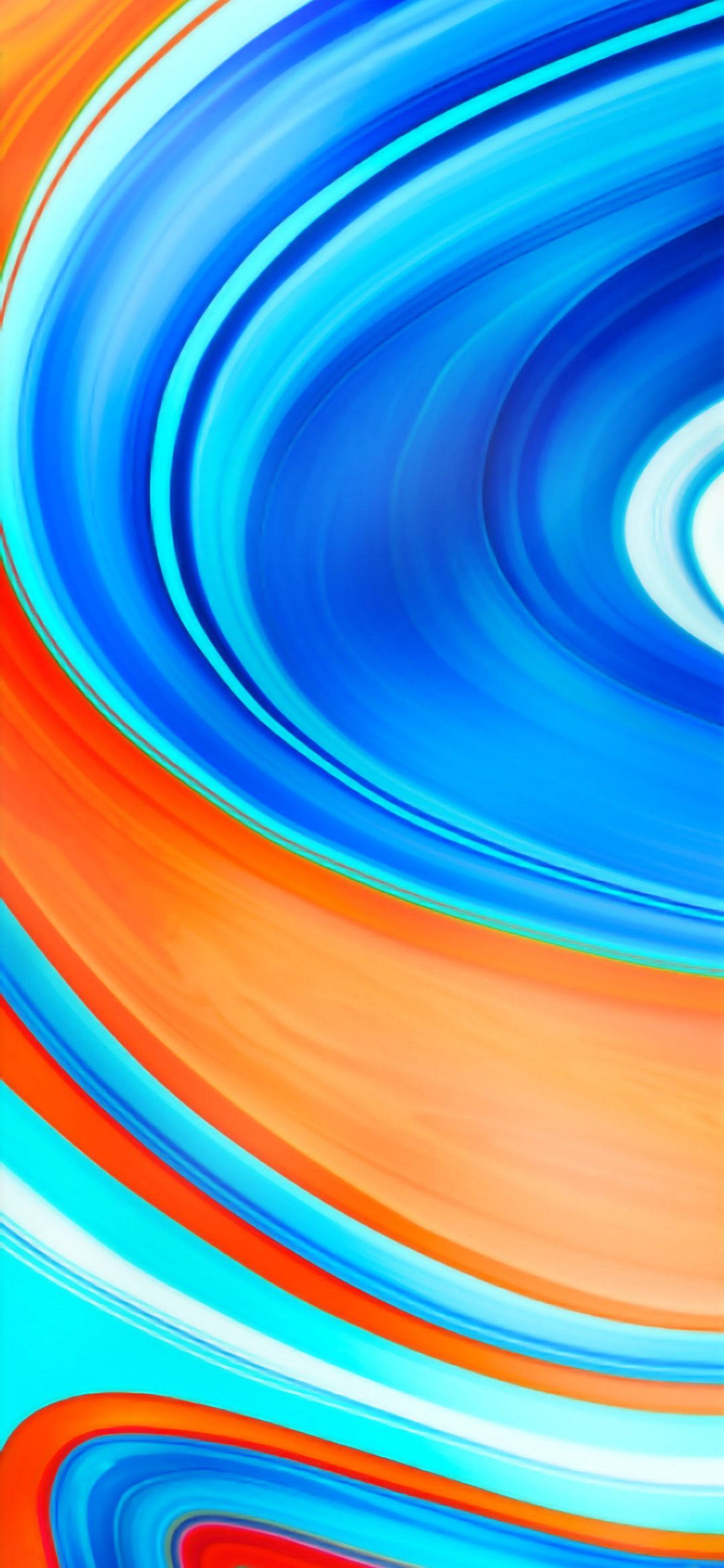 Xiaomi Redmi Note 9 için Dönen Renkler Duvar Kağıdı