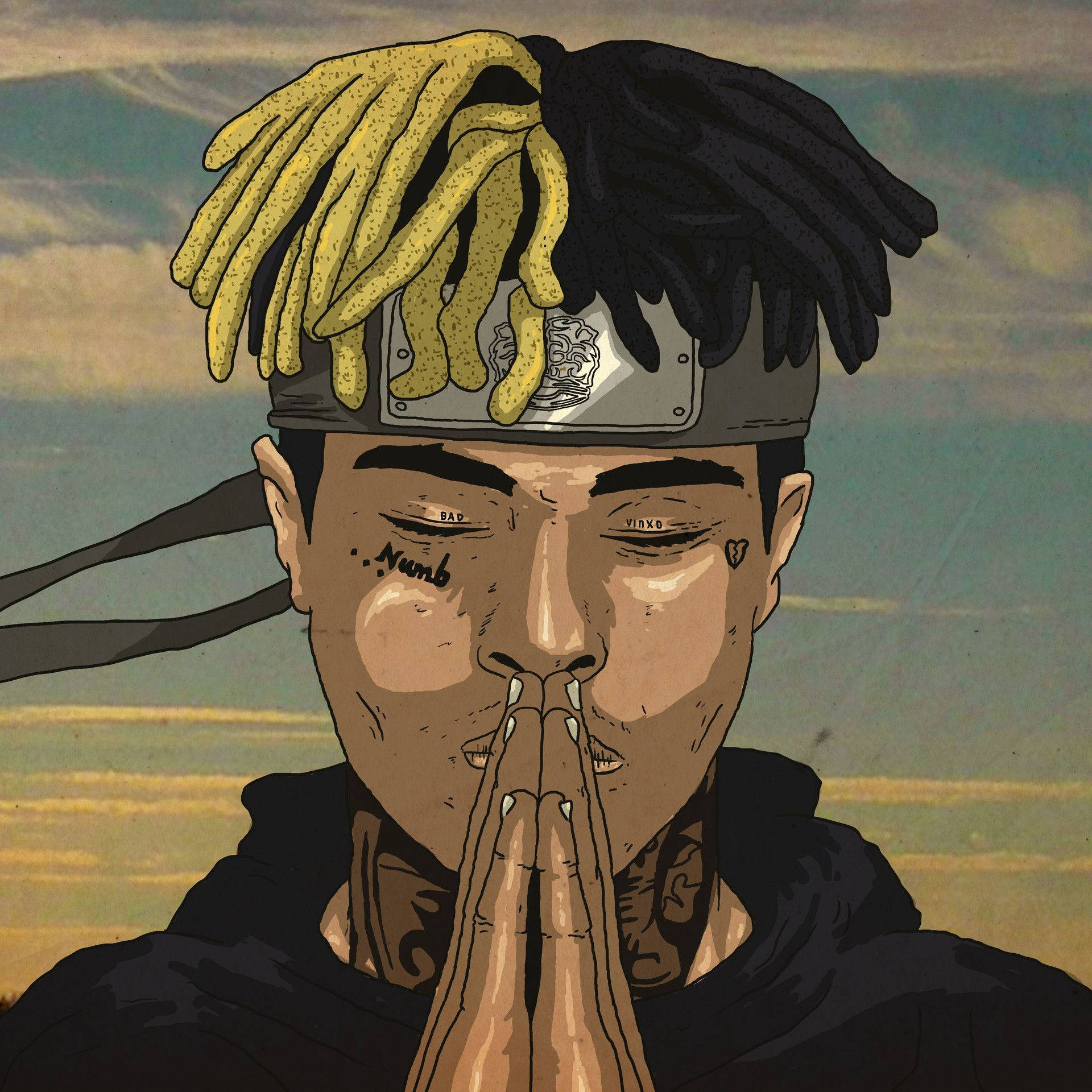 Xxxtentacion Anime Dua Eden Rapçi Duvar Kağıdı
