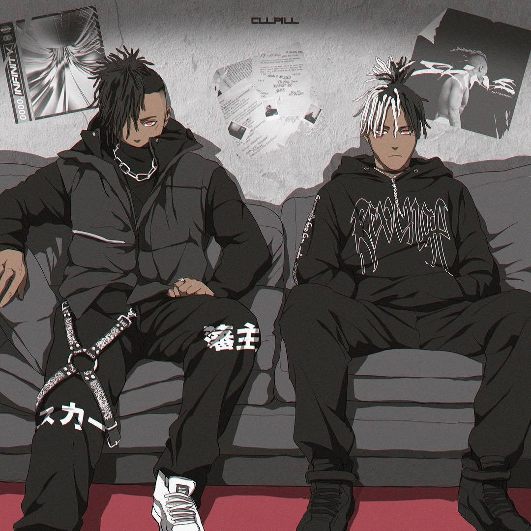 Xxxtentacion Anime Scarlxrd ile Duvar Kağıdı