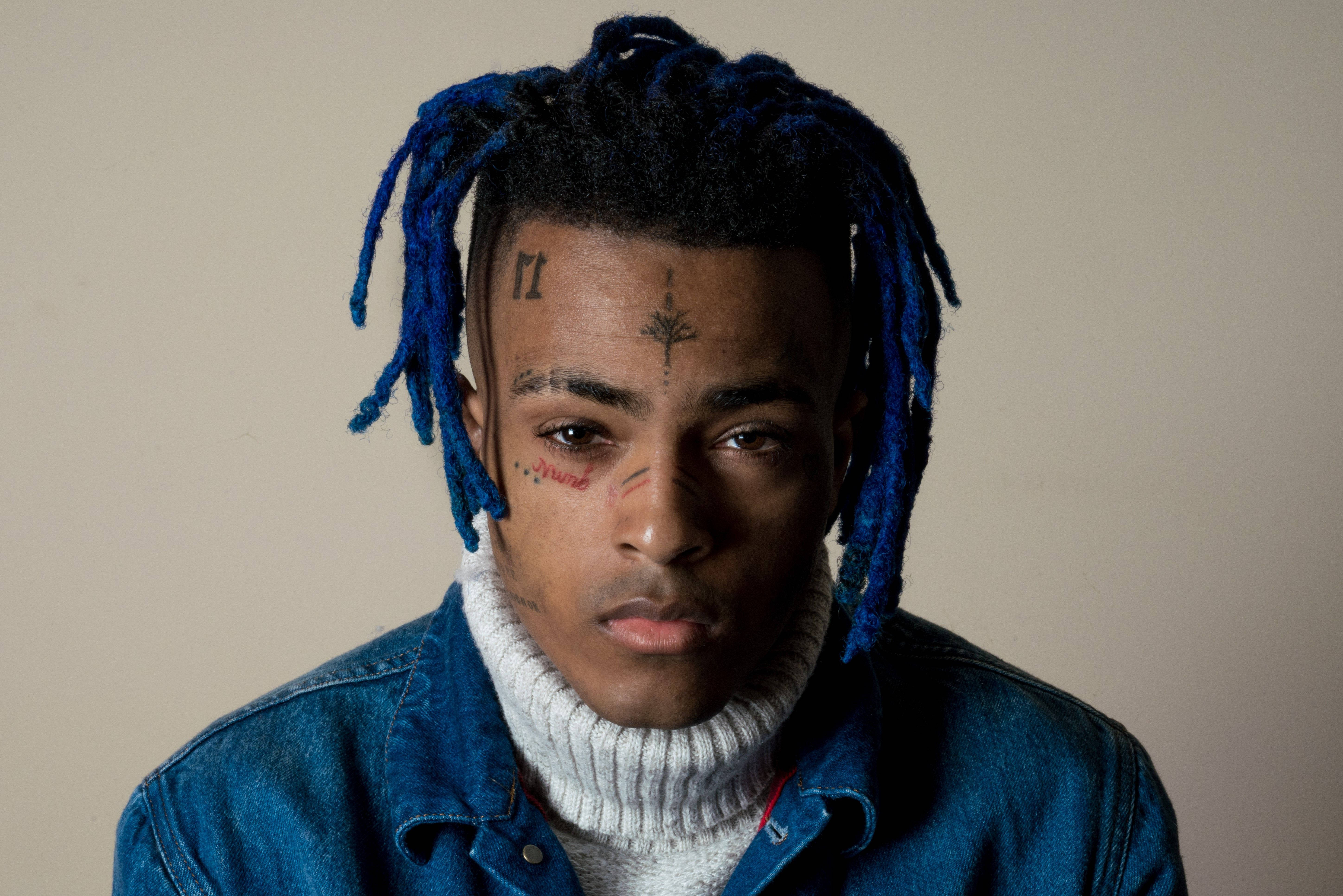 Xxxtentacion Anime Alın Dövmesi Duvar Kağıdı