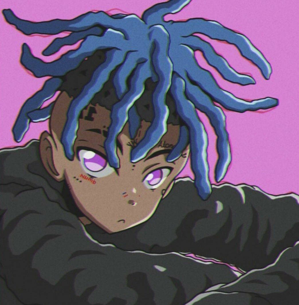 Xxxtentacion Anime Retro Stili Duvar Kağıdı