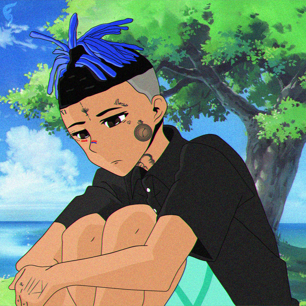 Xxxtentacion Anime Sanatı Duvar Kağıdı