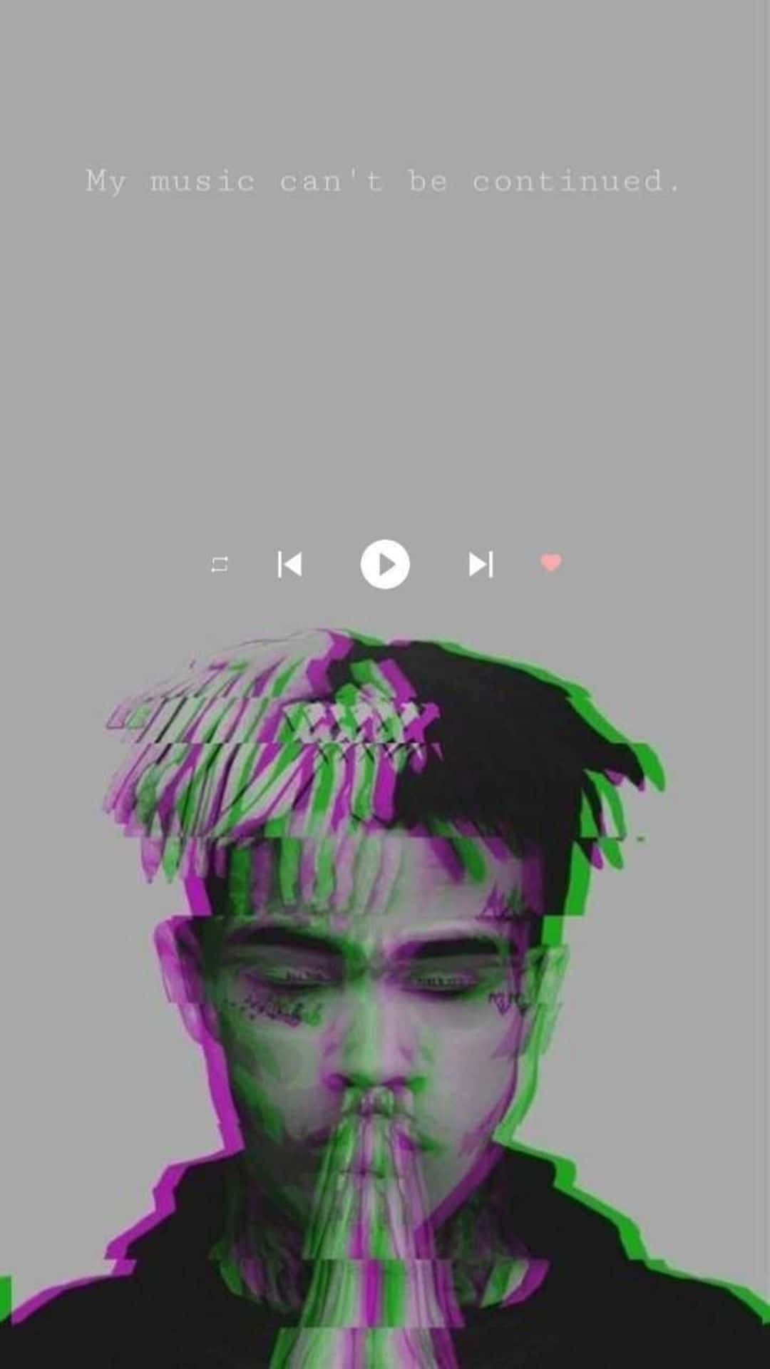 Xxxtentacion Glitch Profil Fotoğrafı Duvar Kağıdı