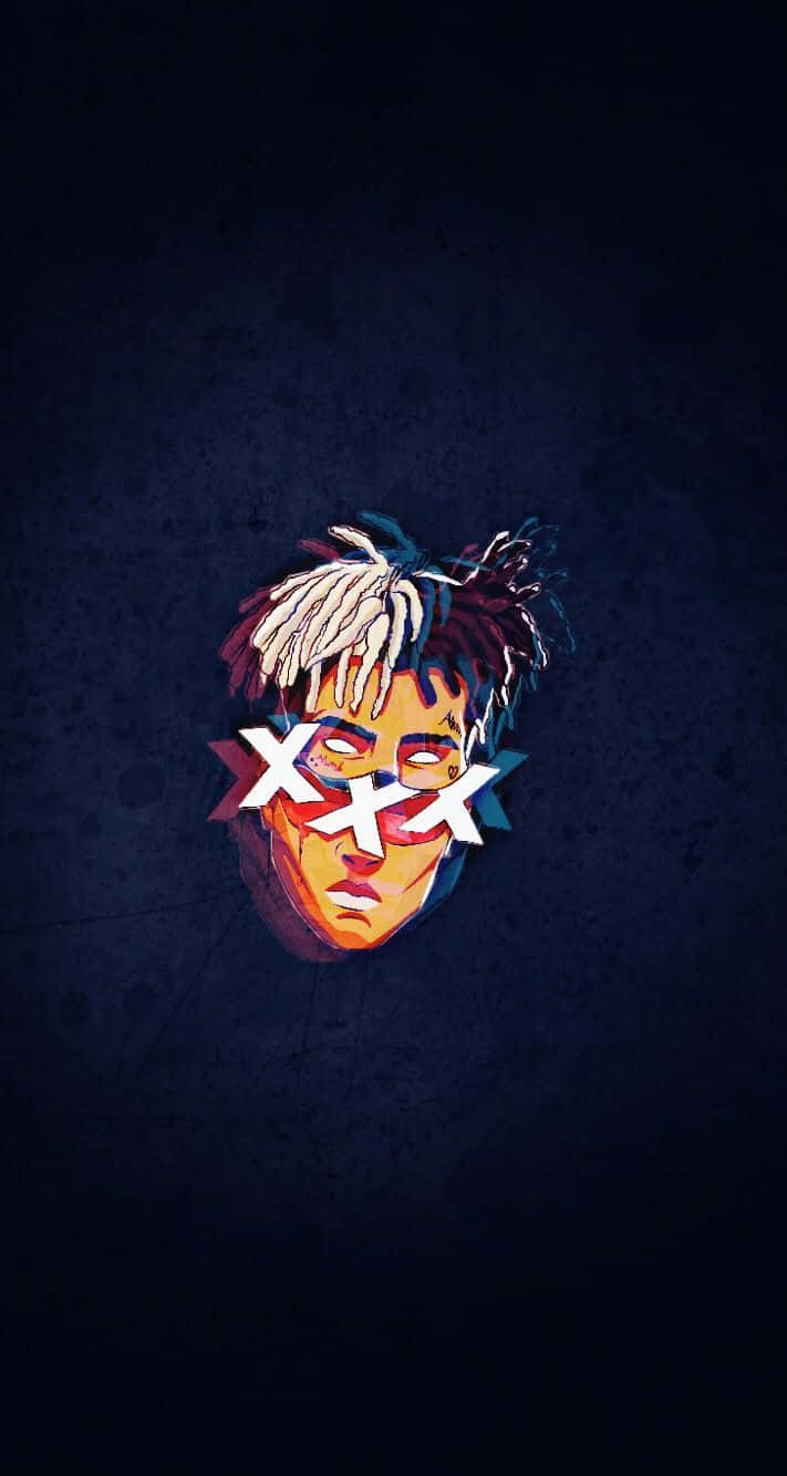 XXXTentacion Kötü Glitch Efektli Duvar Kağıdı