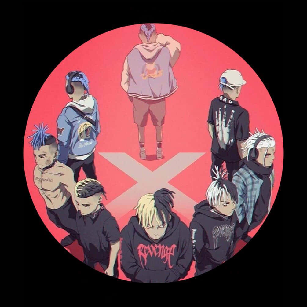 Xxxtentacion PFP Havalı Duvar Kağıdı