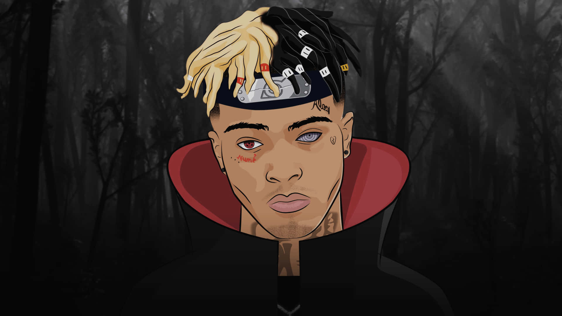 Xxxtentacion Uchiha Gücü Profil Fotoğrafı Duvar Kağıdı