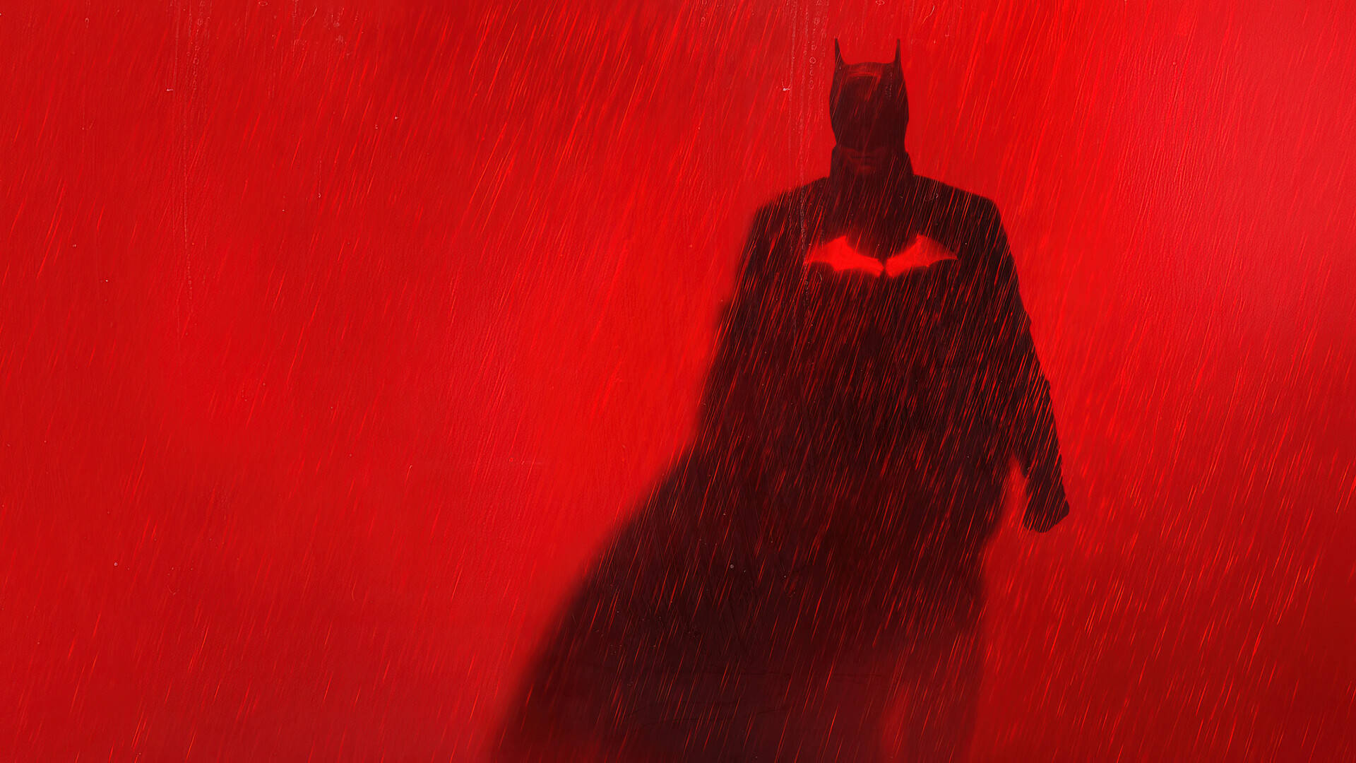 Yağmurda Yürüyen Batman Duvar Kağıdı