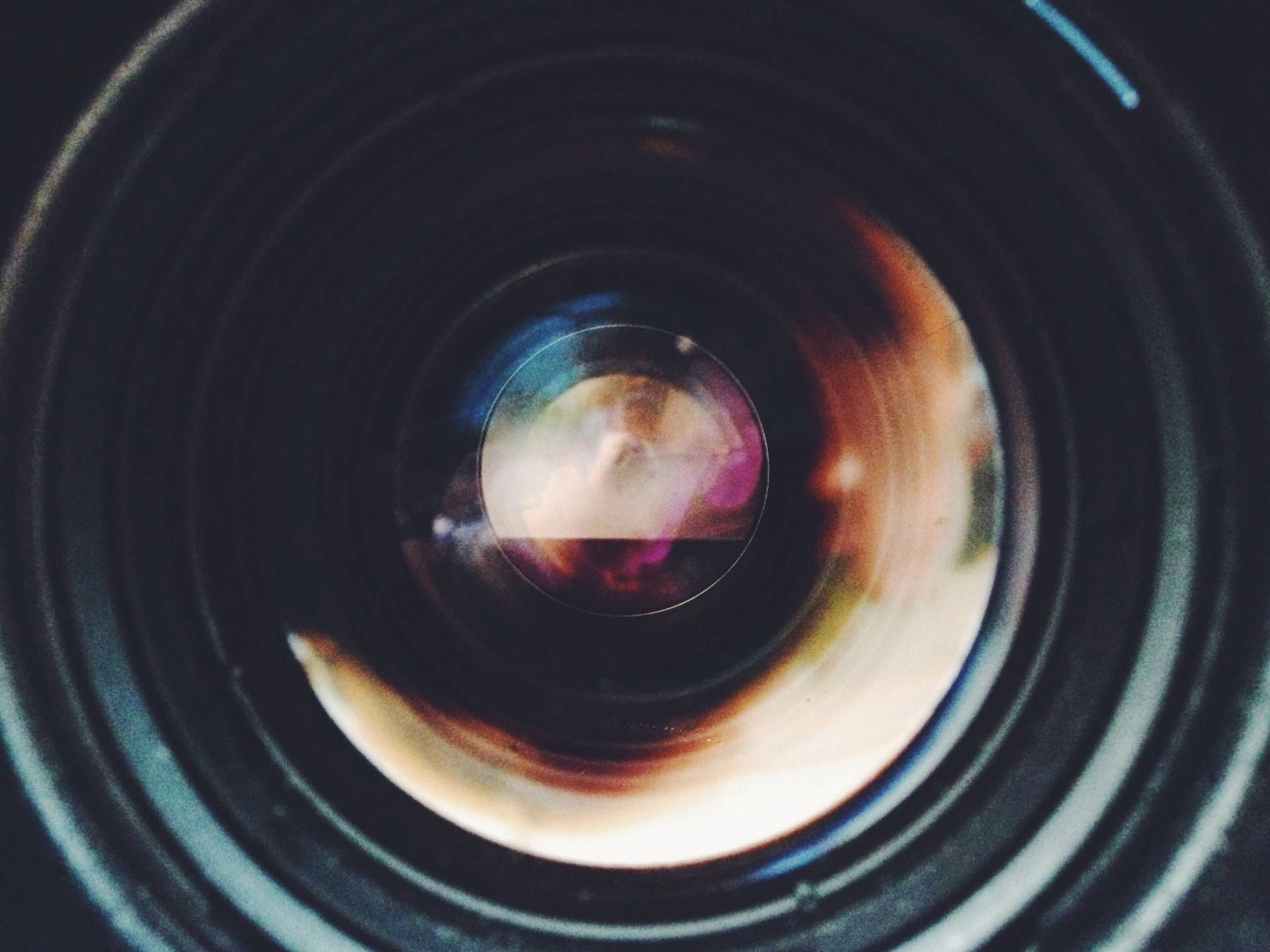 Yakın çekim kamera lens duvar kağıdı