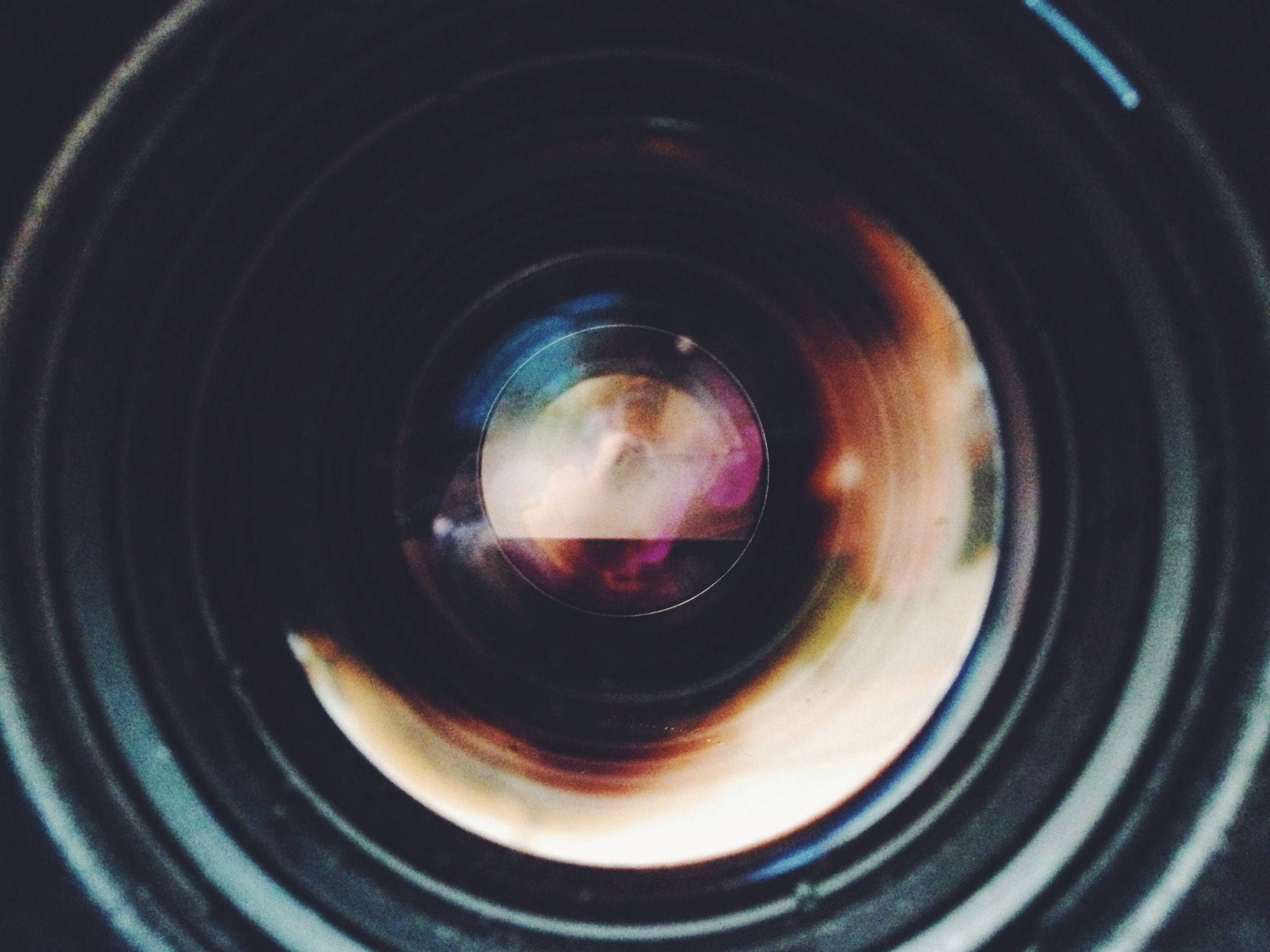 Yakın Çekim Kamera Lens Duvar Kağıdı