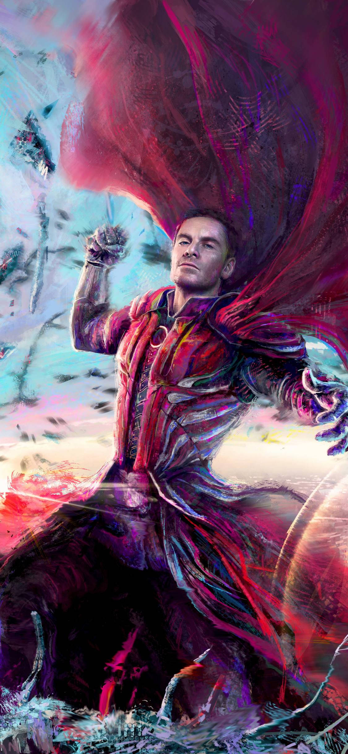 Yakışıklı Magneto Dövüşüyor Duvar Kağıdı