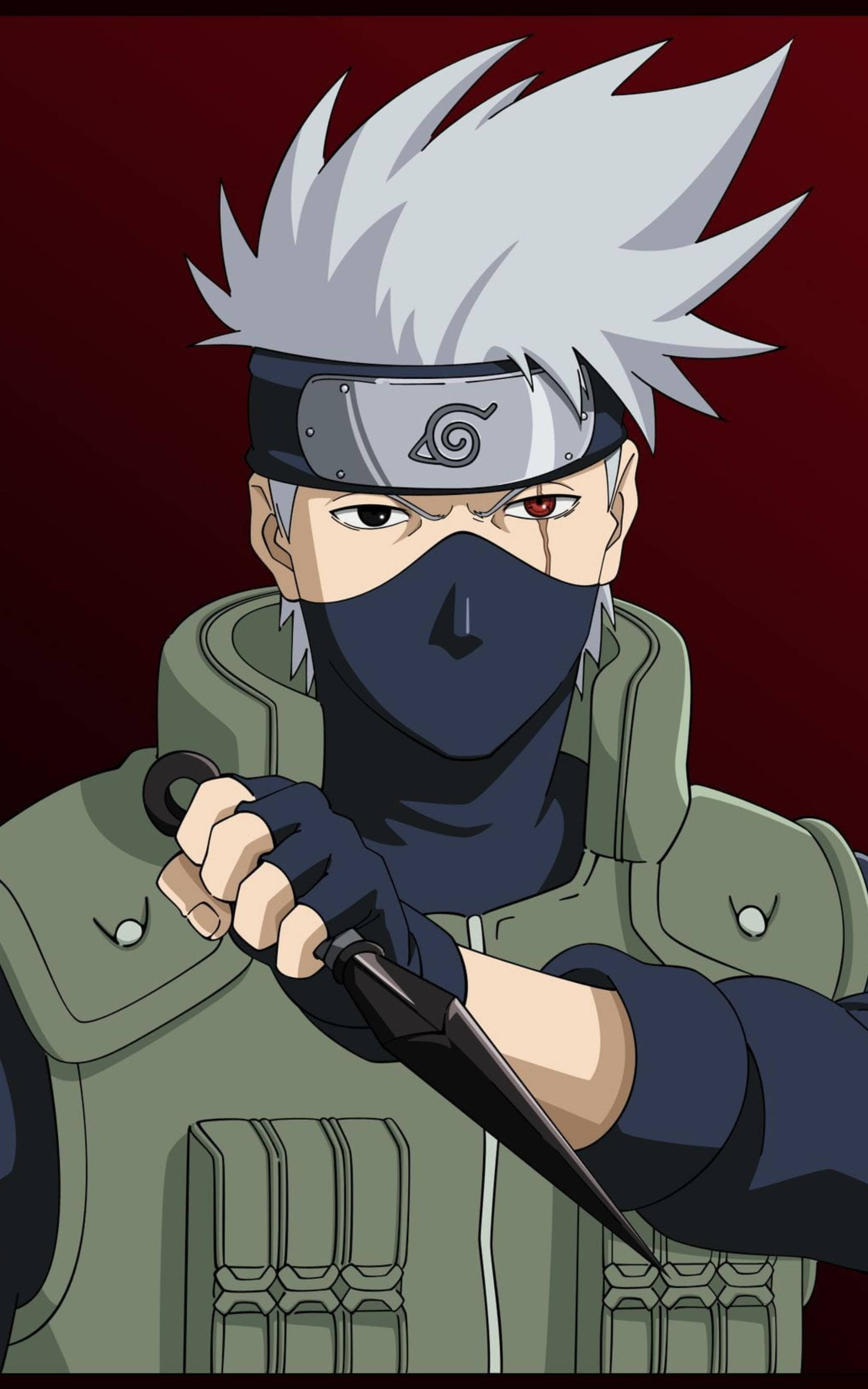 Yakışıklı ve Soğukkanlı Kakashi Duvar Kağıdı