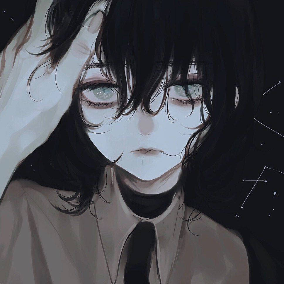 Yalnız Kız Sert Anime Profil Fotoğrafı Duvar Kağıdı