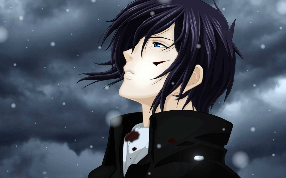 Yalnız Üzgün Sert Anime Profil Fotoğrafı Duvar Kağıdı