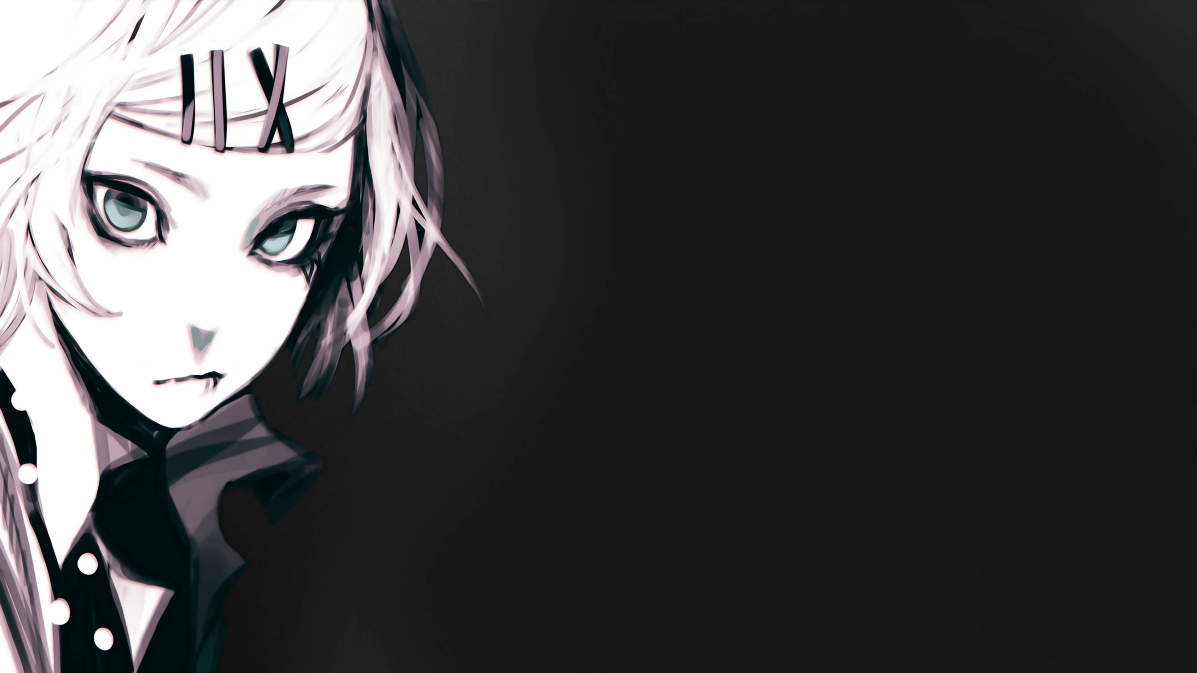 Yan Bakış Juuzou Tokyo Ghoul 4K Duvar Kağıdı