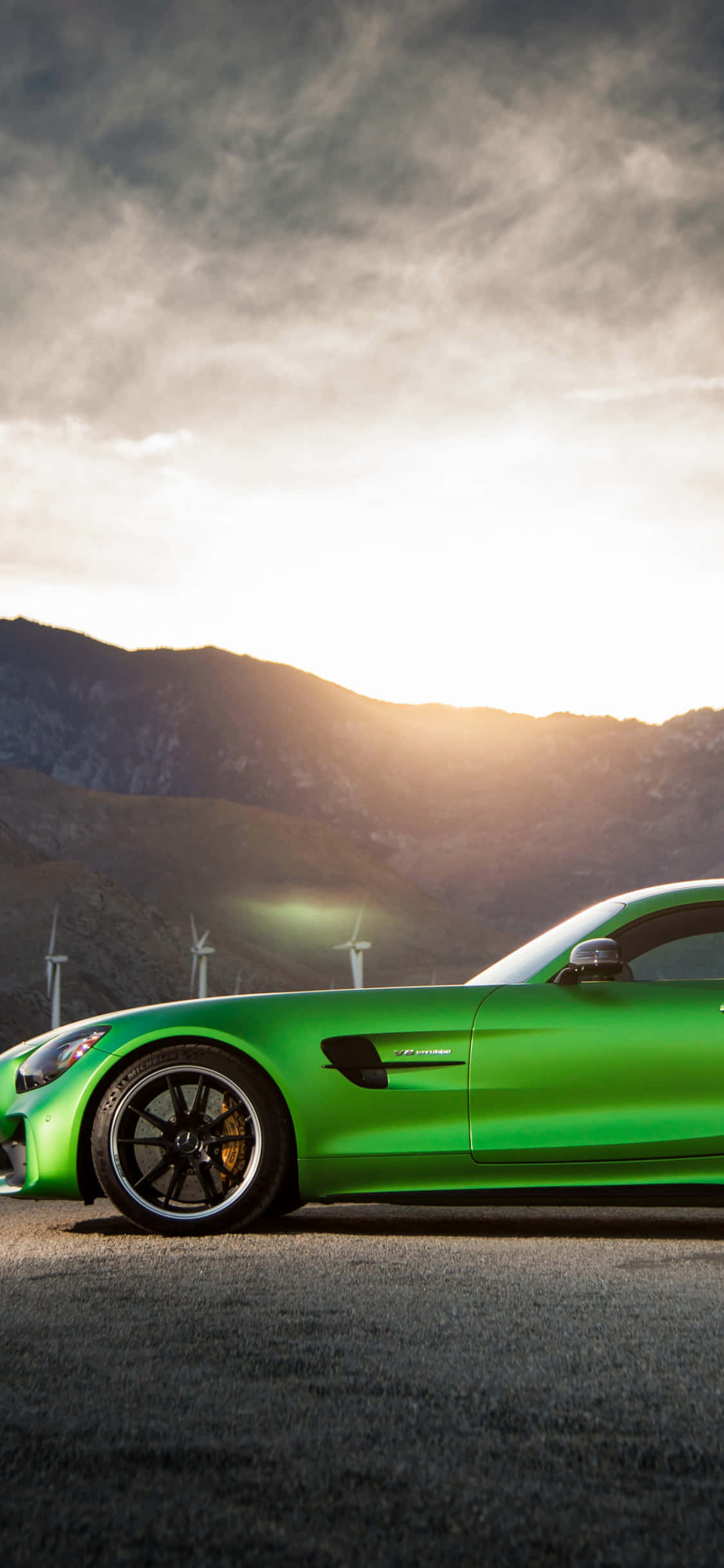 Yan Profil Spor Araba Android Amg Gt-r Arka Planı Duvar Kağıdı