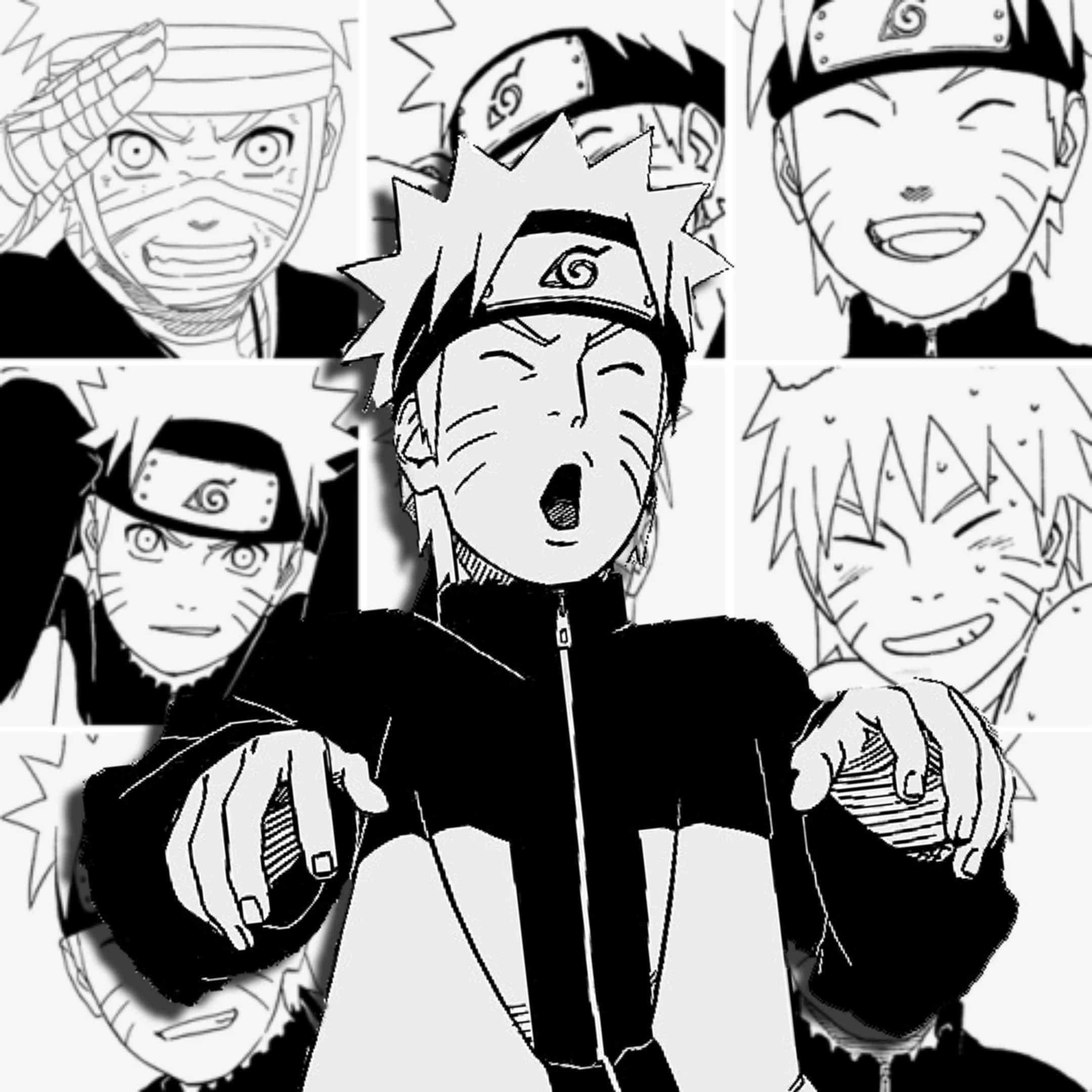 Yaprak Köyü'nden Naruto Uzumaki Duvar Kağıdı