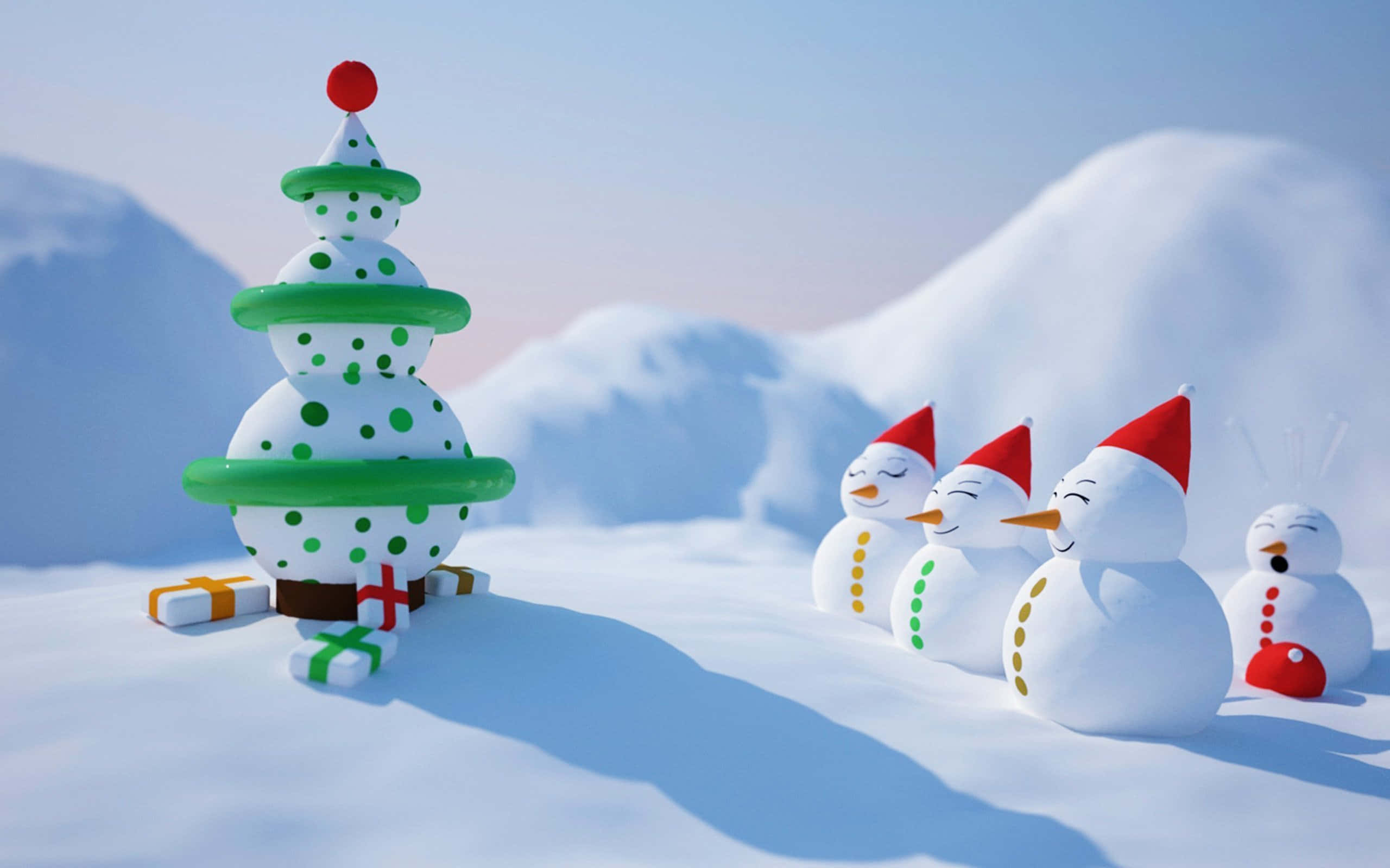 Yaramaz Bir Noel Baba, Kırmızı Burunlu Bir Ren Geyiğine Biniyor Duvar Kağıdı
