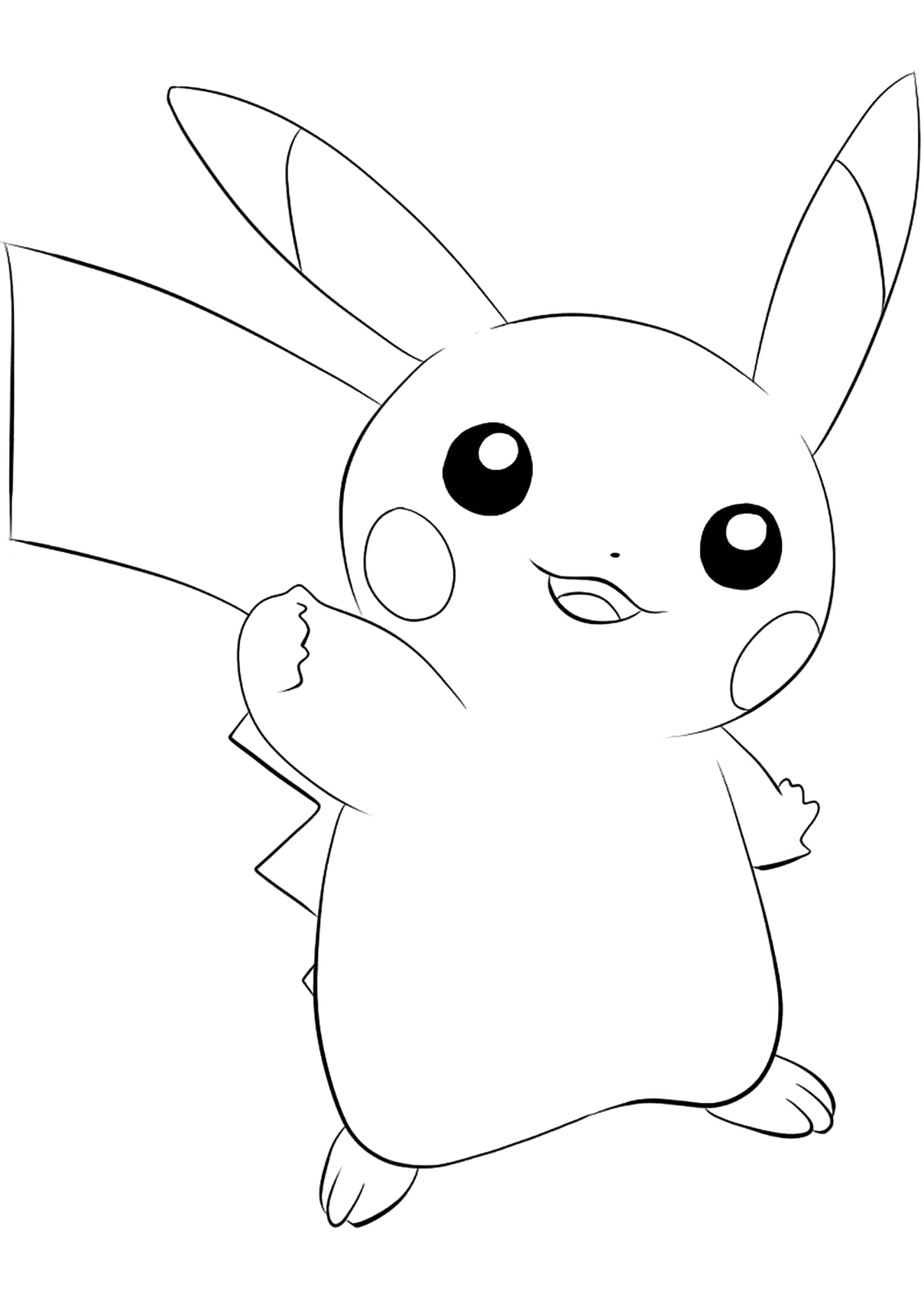Yaratıcılığınızı konuşturun ve en sevdiğiniz Pokémon'u bu yazdırılabilir Pokémon boyama sayfasıyla hayata geçirin Duvar Kağıdı