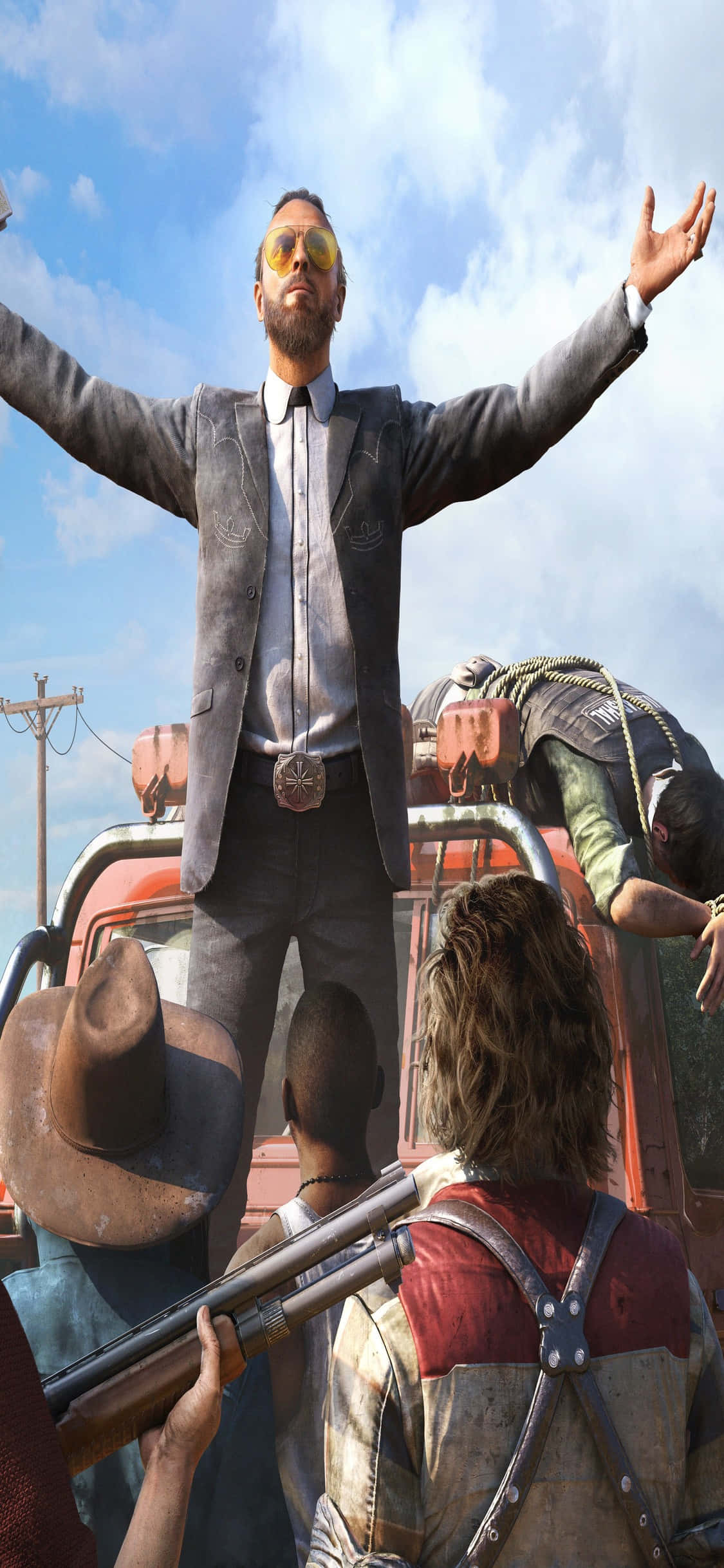 Yeni Apple iPhone Xs'te Far Cry 5'i deneyimleyin Duvar Kağıdı