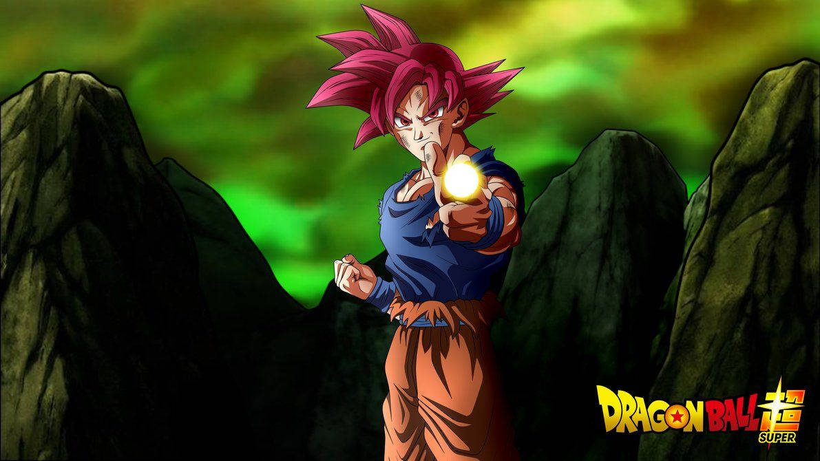 Yeni Bir Güç Seviyesinin Kilidini Açmak için Süper Saiyan Tanrı Ol Duvar Kağıdı