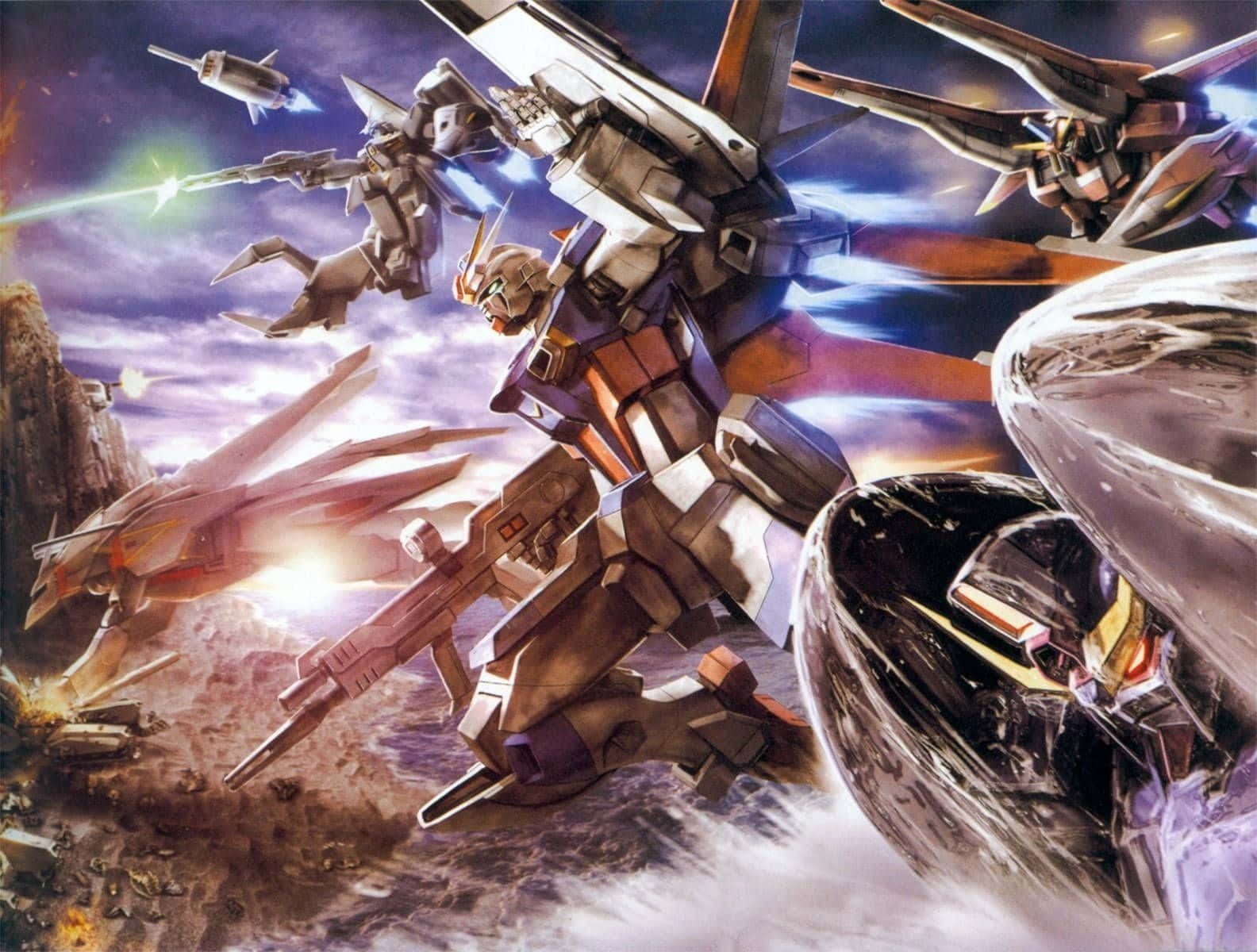 Yeni Bir Savaş Çağı İçin Hazır Olun — Gundam GIF Duvar Kağıdı