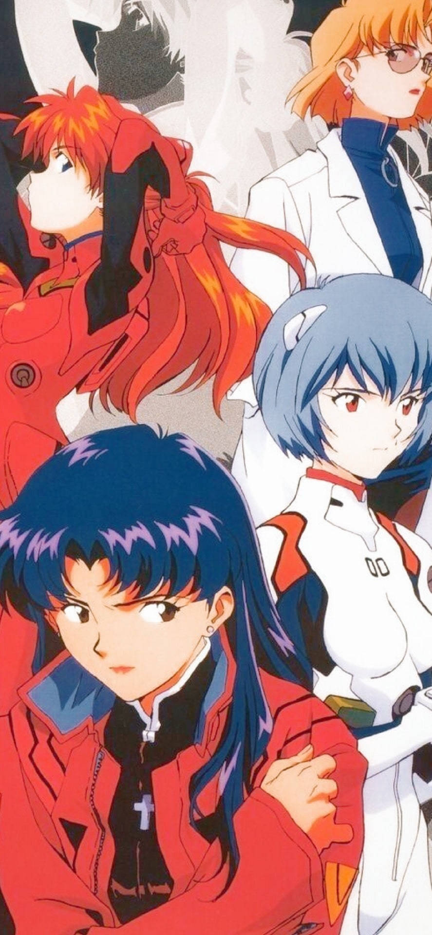 Yeni Evangelion telefonuyla Nerv'in gücünü hissedin. Duvar Kağıdı